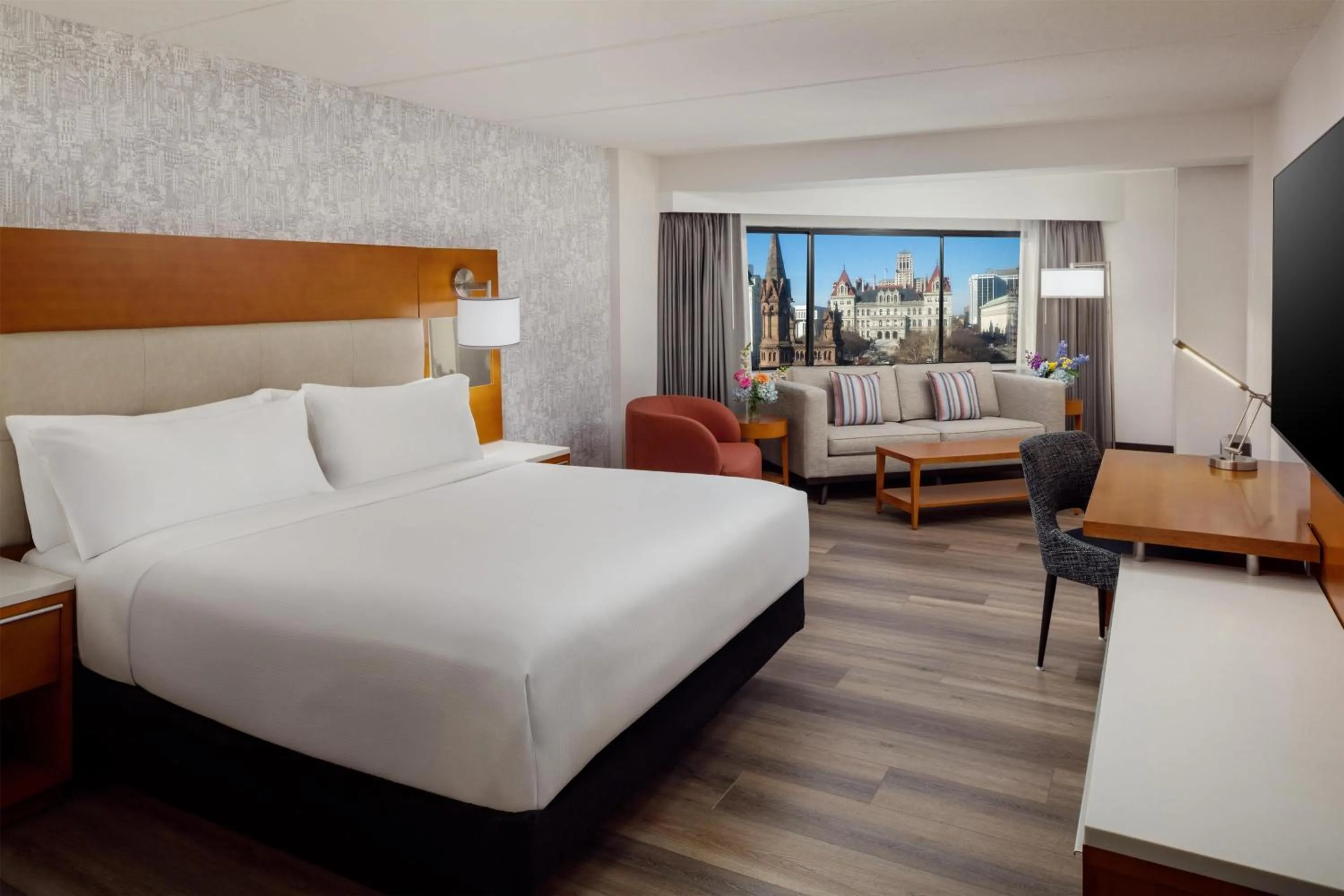 Bed in Hilton Albany