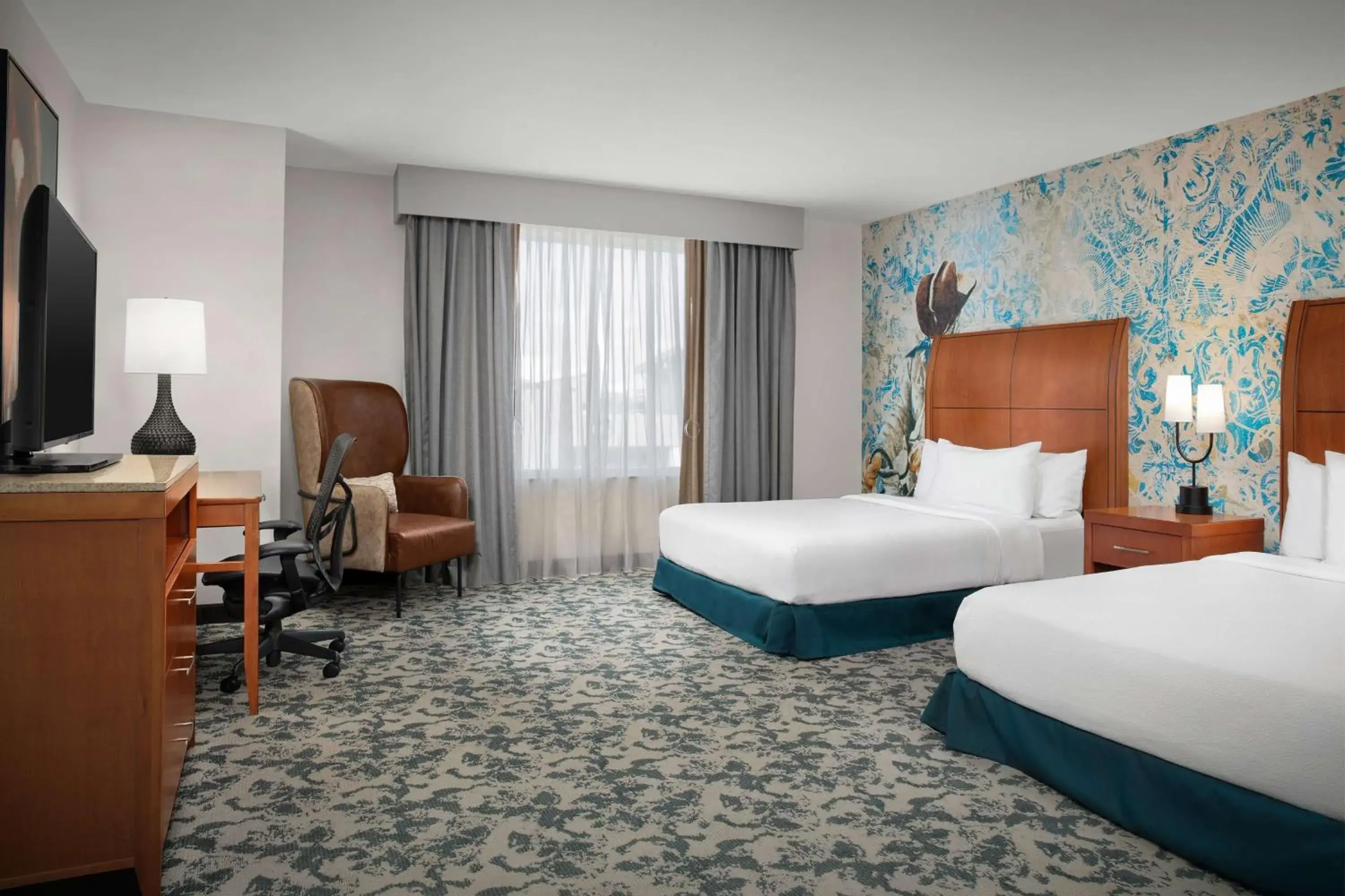 Queen Room with Two Queen Beds - Mobility and Hearing Access in Hilton Garden Inn Fort Worth Medical Center Queen Room with Two Queen Beds - Mobility and Hearing Access in Hilton Garden Inn Fort Worth Medical Center