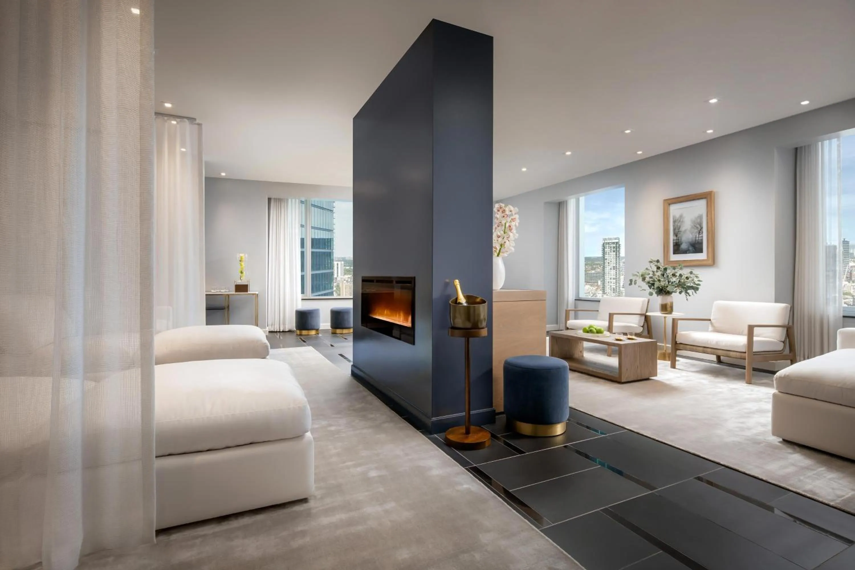 Lounge or bar in The St. Regis Toronto