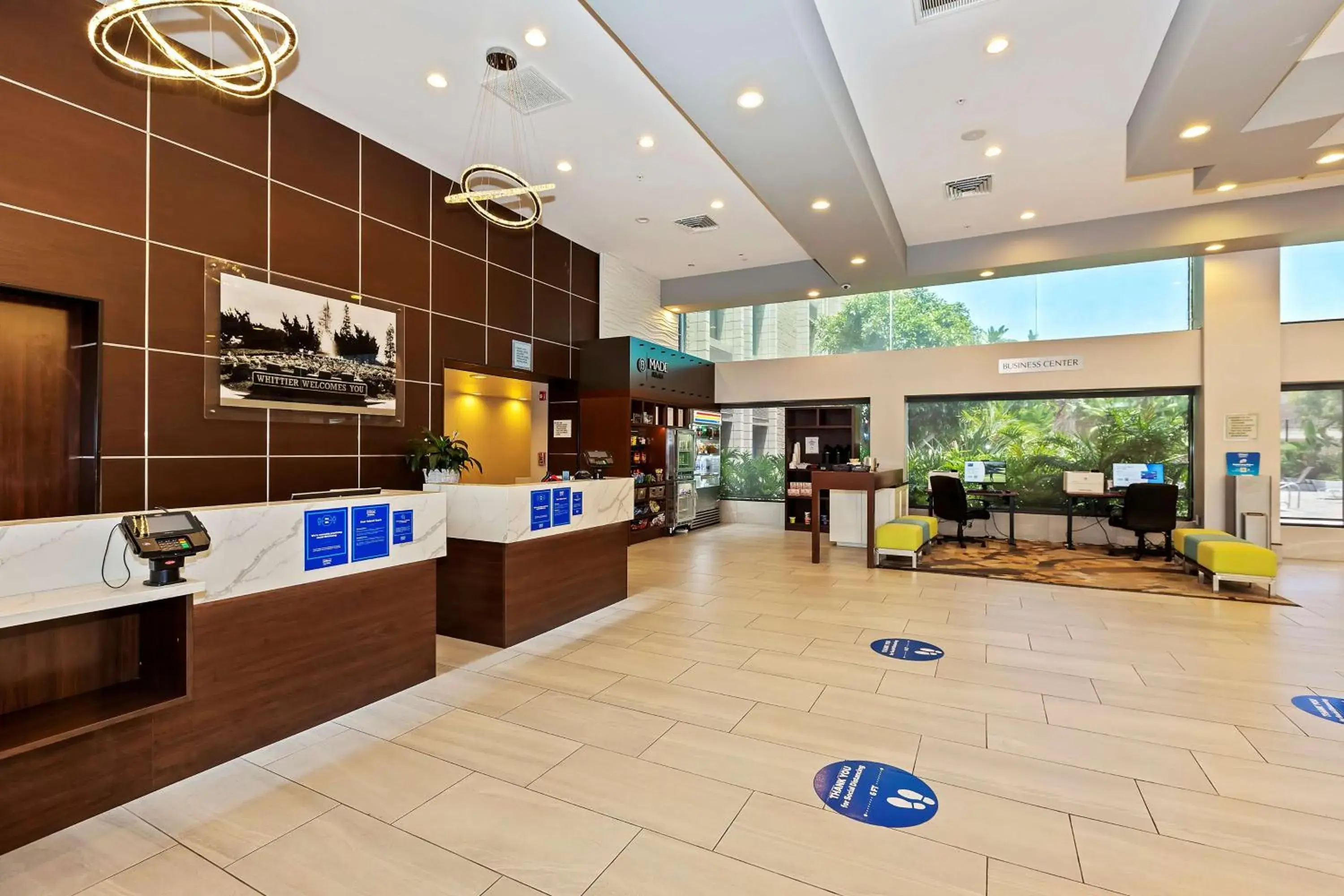 Lobby or reception in Doubletree by Hilton Whittier Lobby or reception in Doubletree by Hilton Whittier