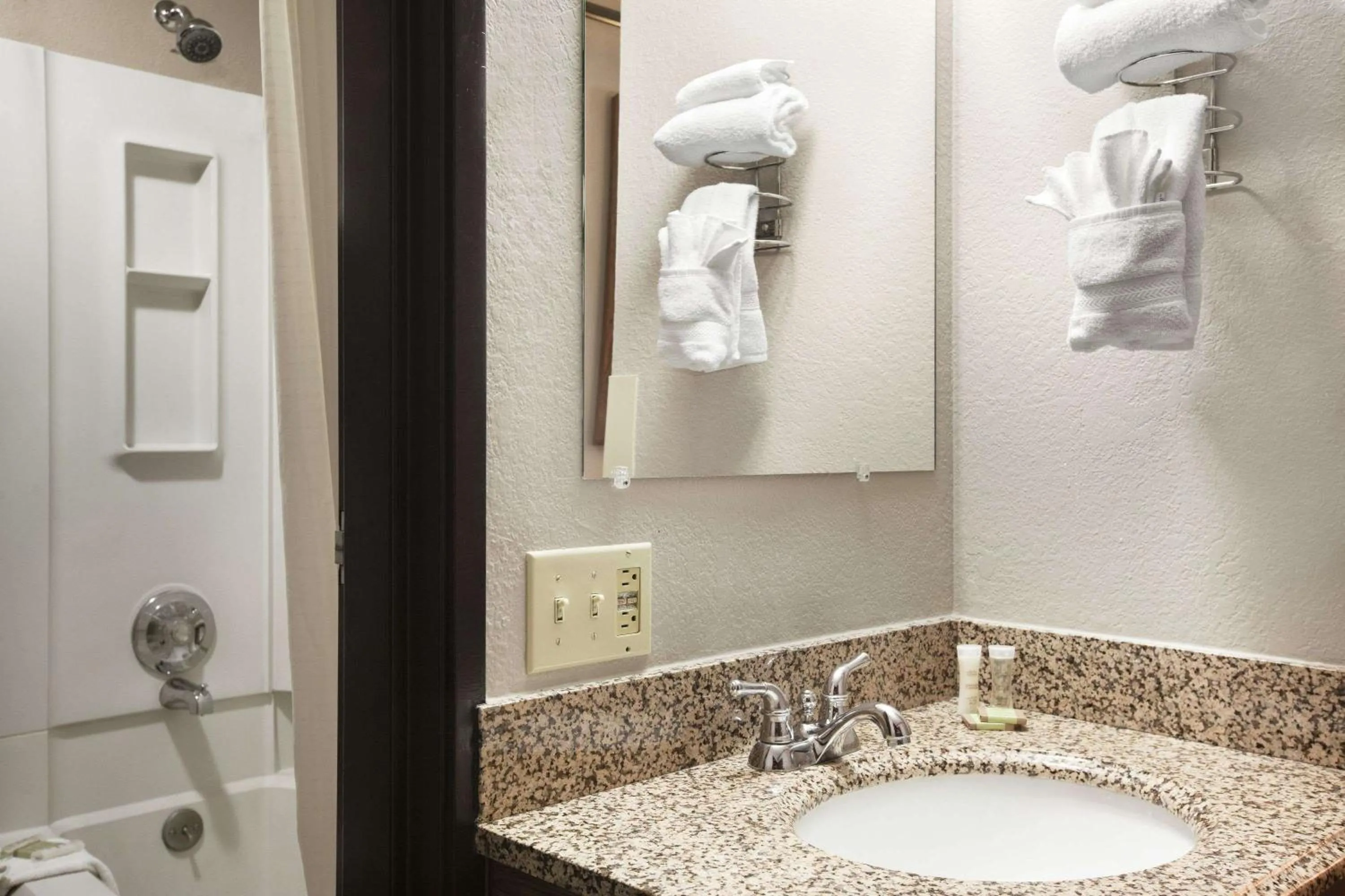 Bathroom in Super 8 by Wyndham Bozeman