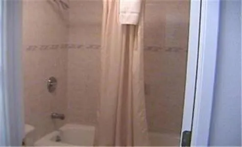 Bathroom in Trails Motel