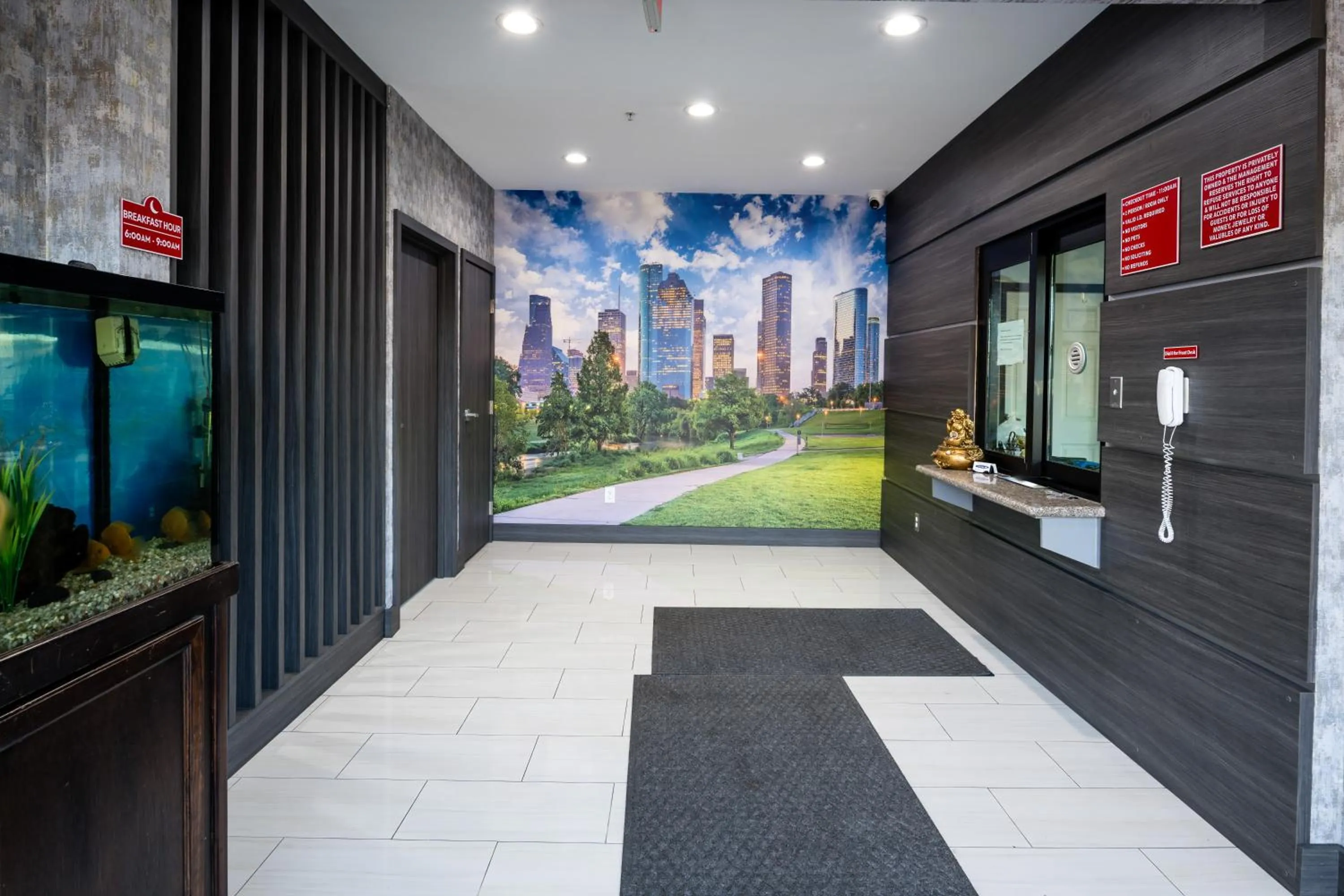 Lobby or reception in Moonlight Suites - Houston/George Bush Int'l Airport