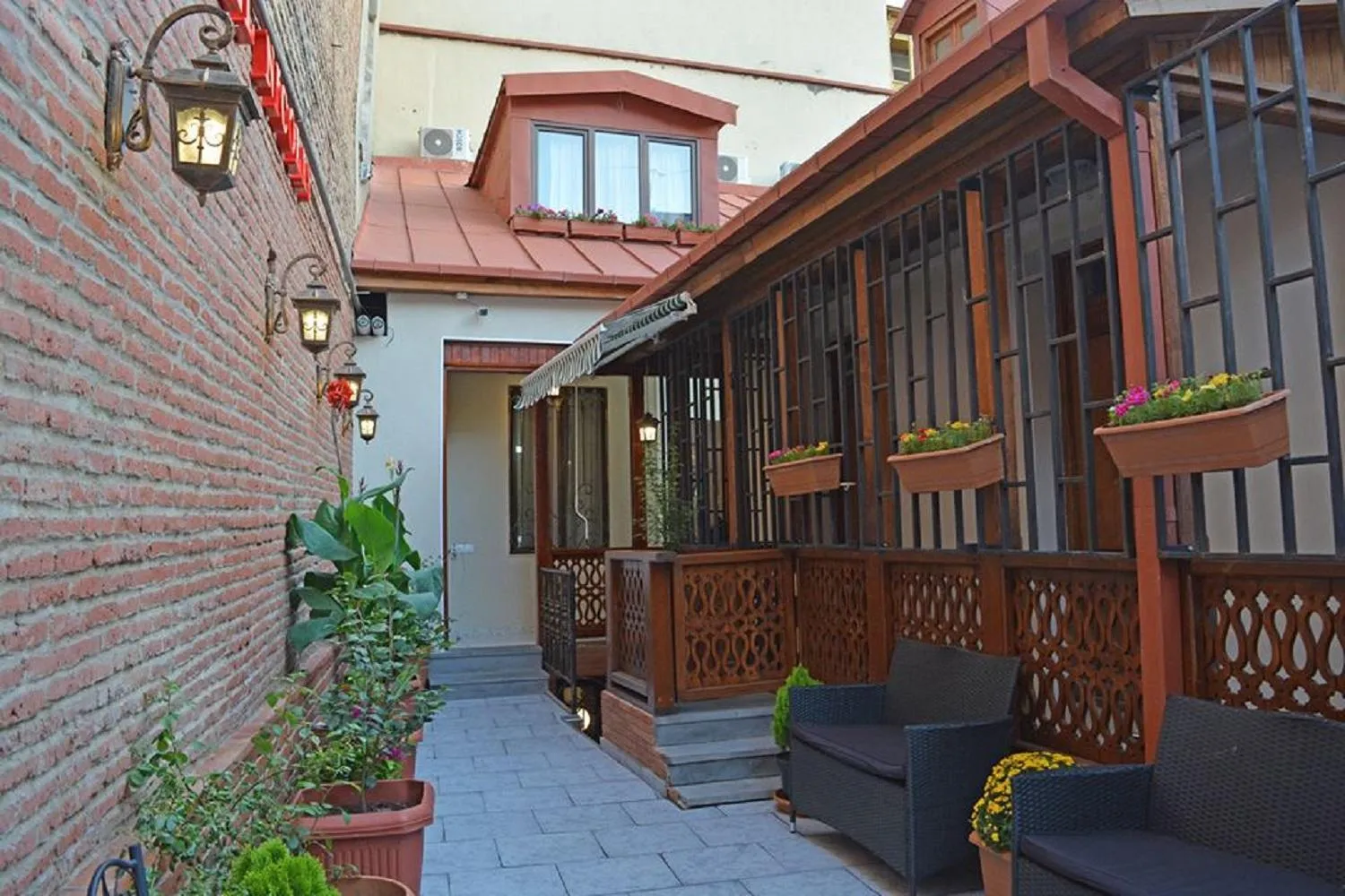 Property building in Hotel Nicolas