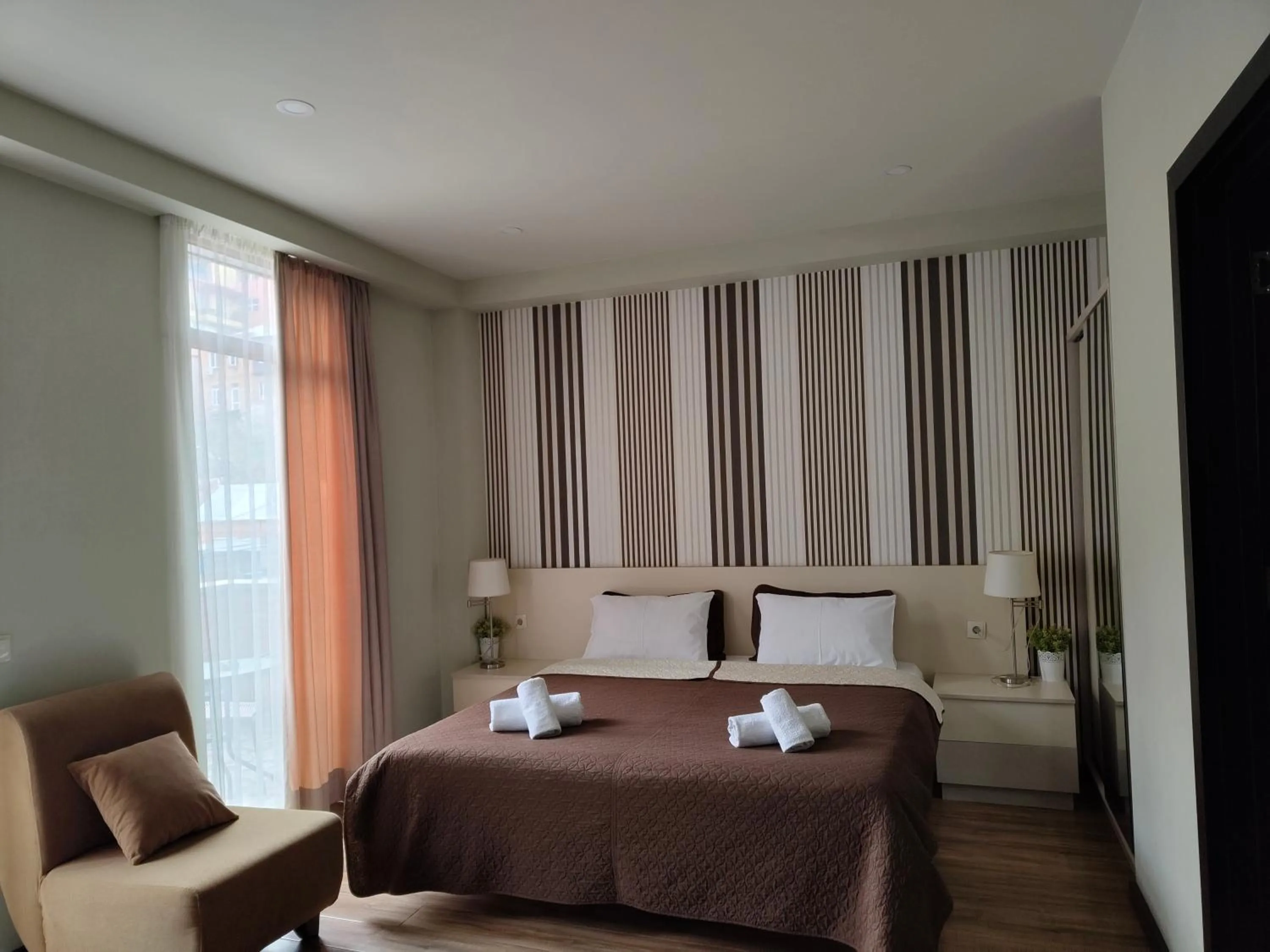 Bedroom, Bed in Sani Apart Hotel