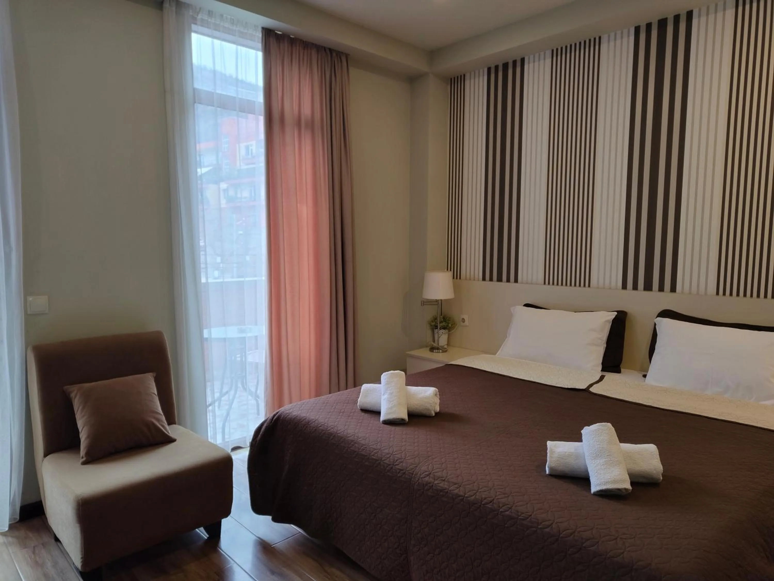 Bedroom, Bed in Sani Apart Hotel