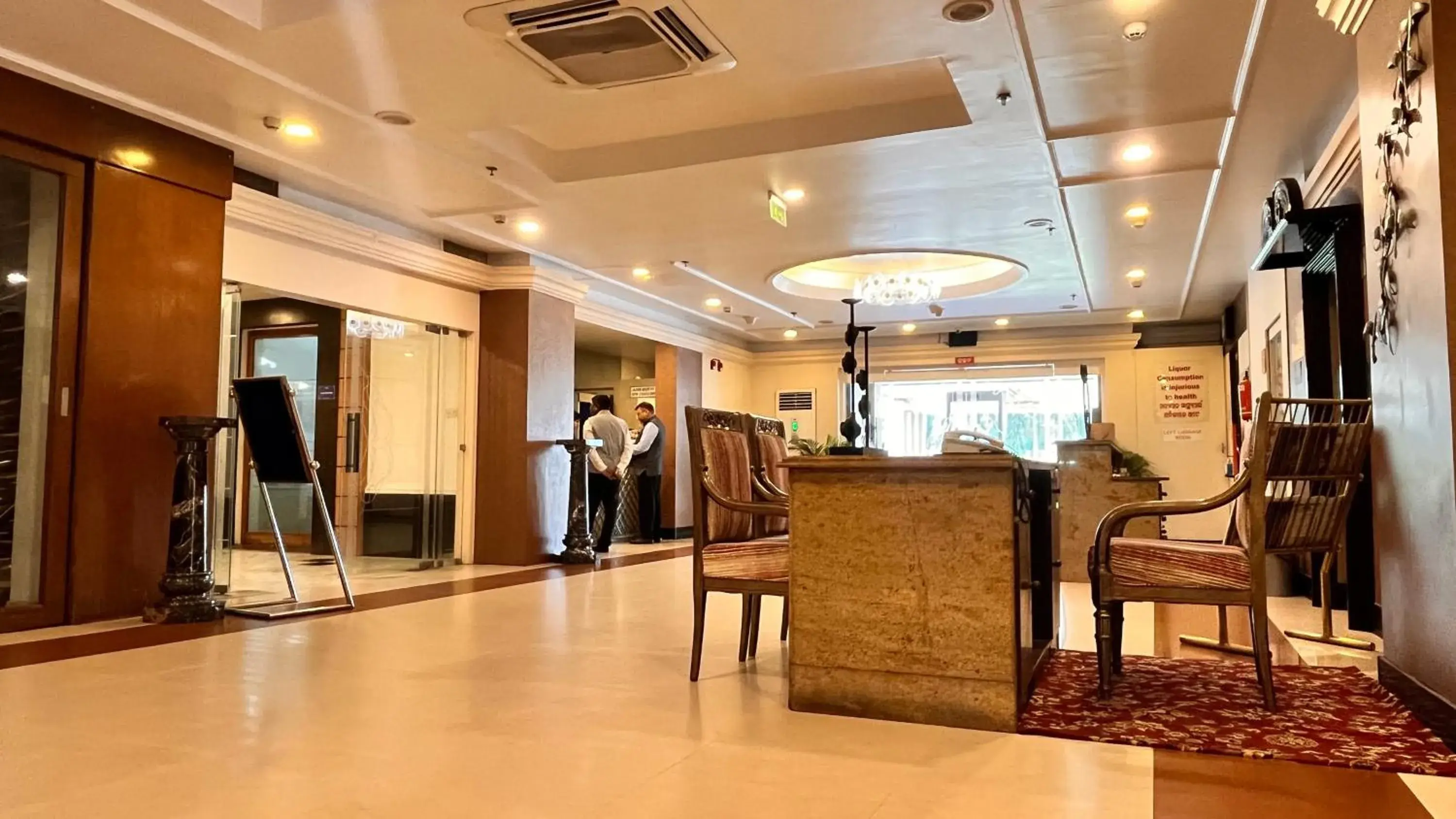 Lobby or reception in The New Marrion Lobby or reception in The New Marrion