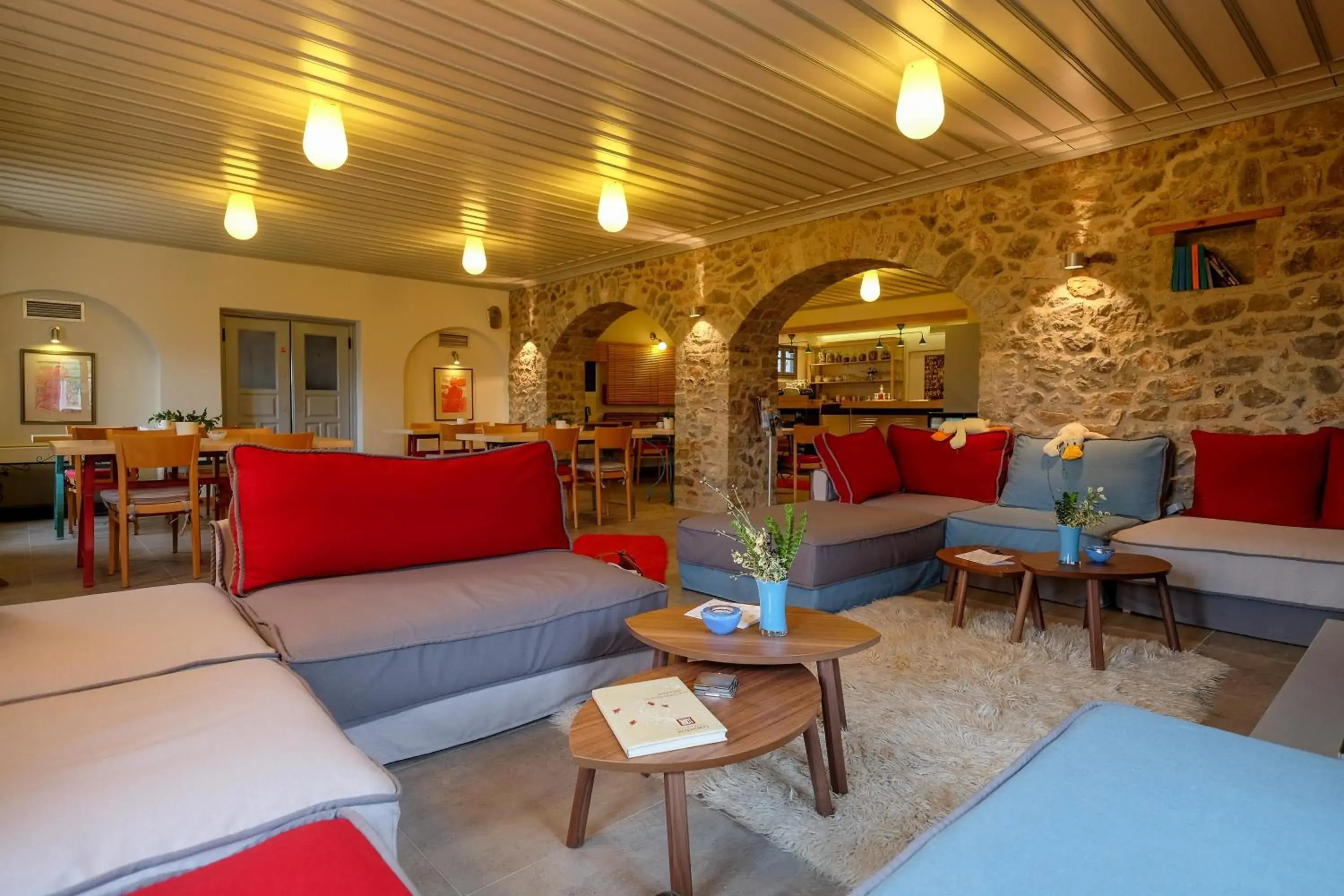 Lobby or reception in Kyriaki Guesthouse & Suites Lobby or reception in Kyriaki Guesthouse & Suites