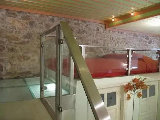 Bed in Kyriaki Guesthouse & Suites