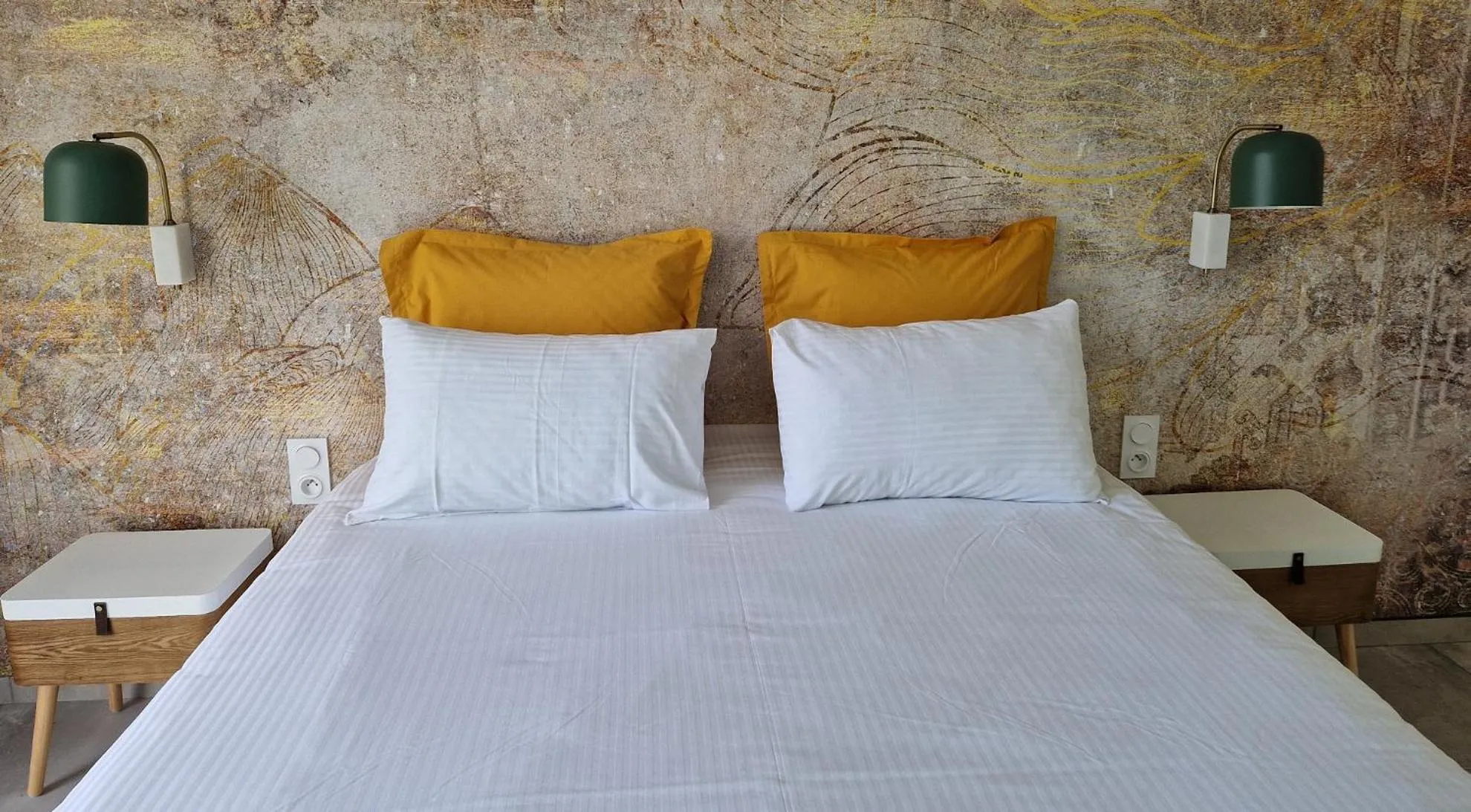 Bed in Chambre d'hôtes