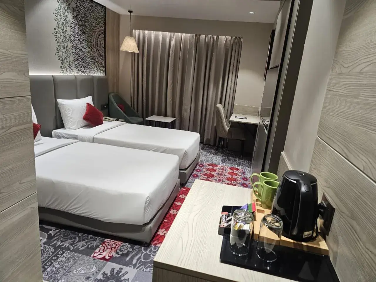 Bed in Crystal Inn Bed in Crystal Inn