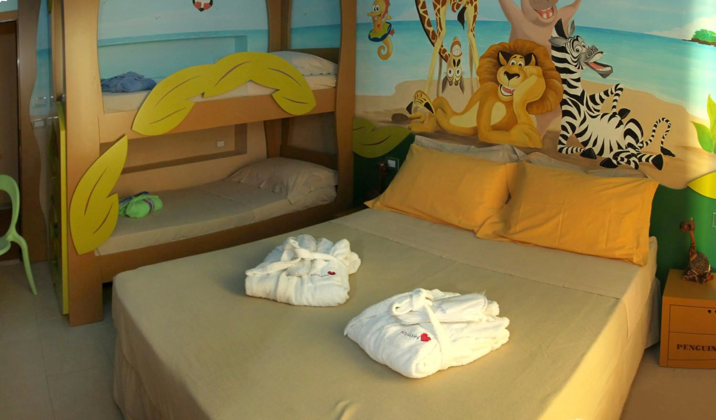 Decorative detail, Bed in Mini Hotel