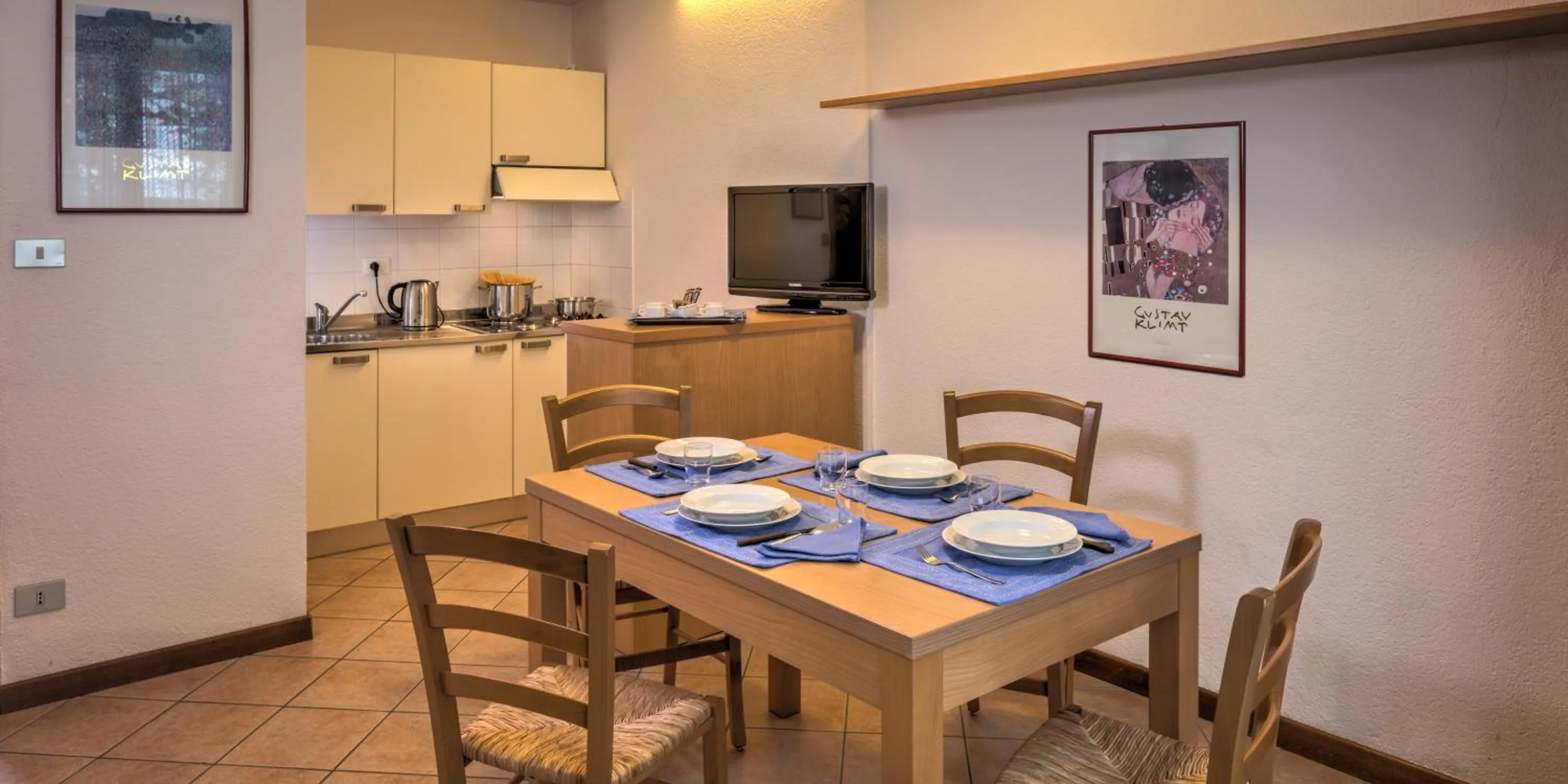 Kitchen or kitchenette in Residence Kristall