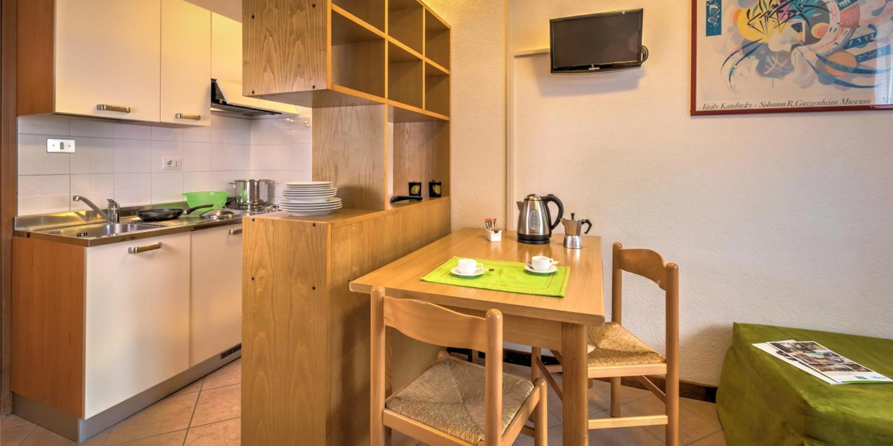 Kitchen or kitchenette in Residence Kristall