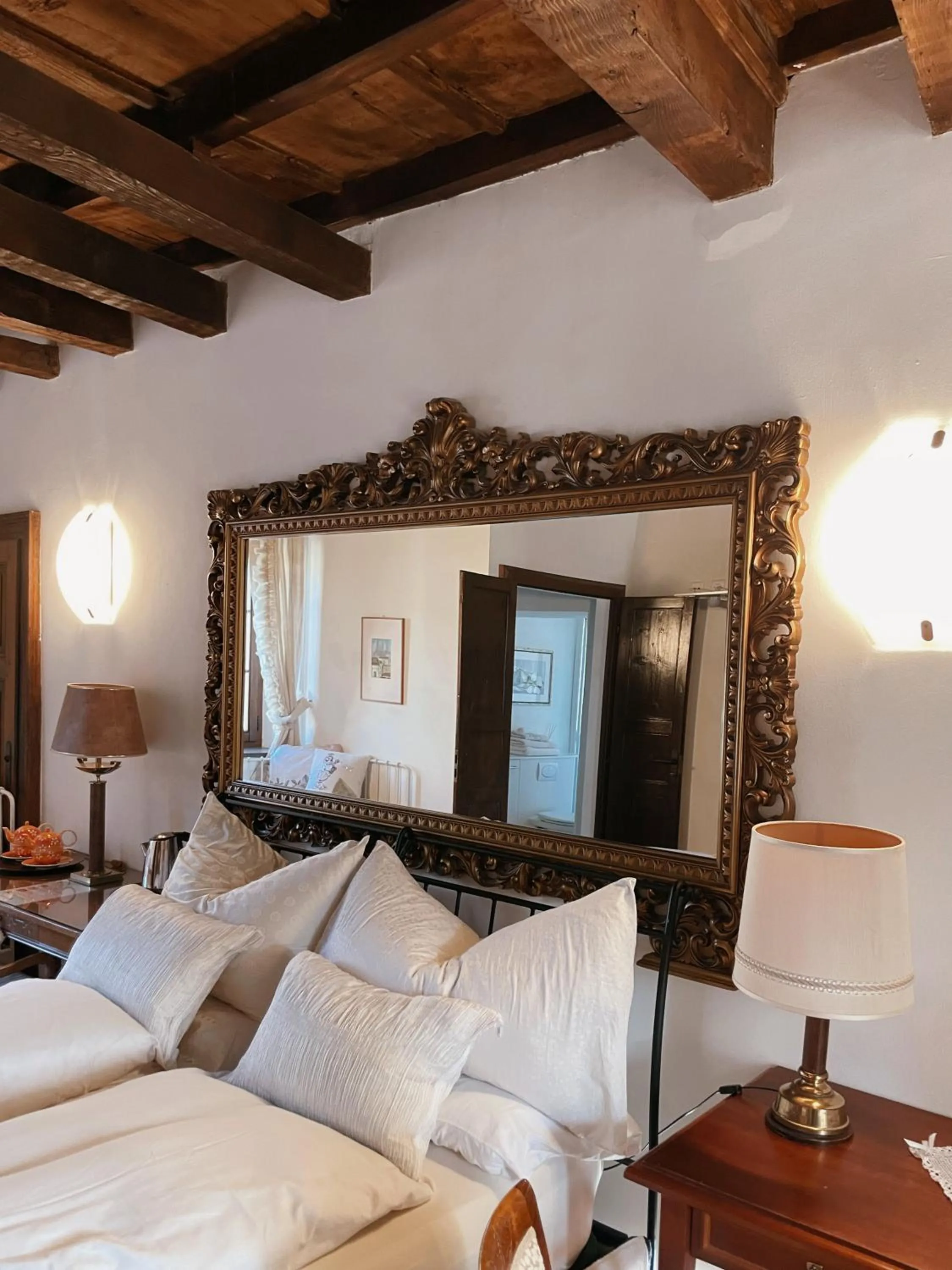 Bed in Grotto Flora B&B Chambres de charme