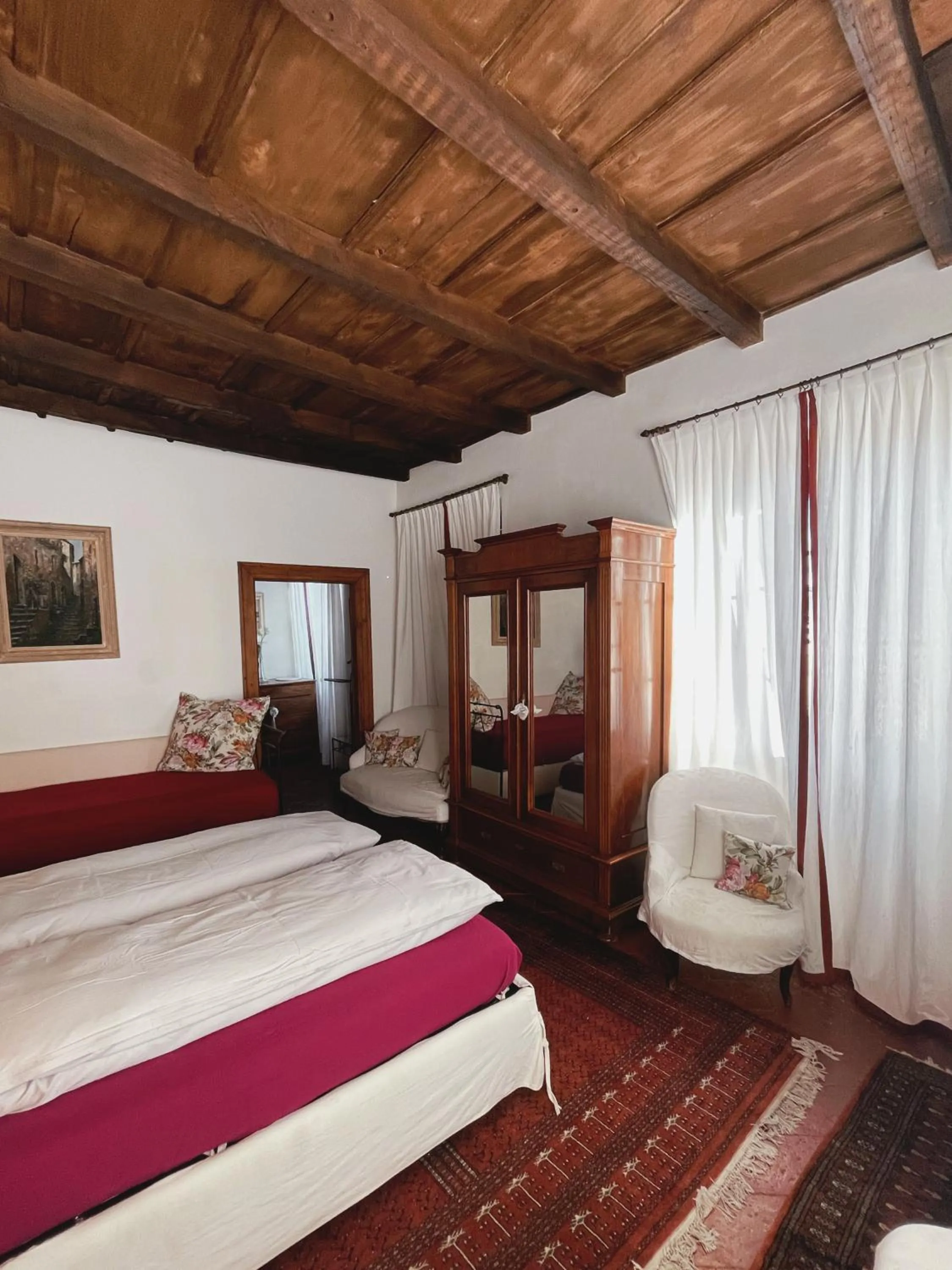 Bed in Grotto Flora B&B Chambres de charme