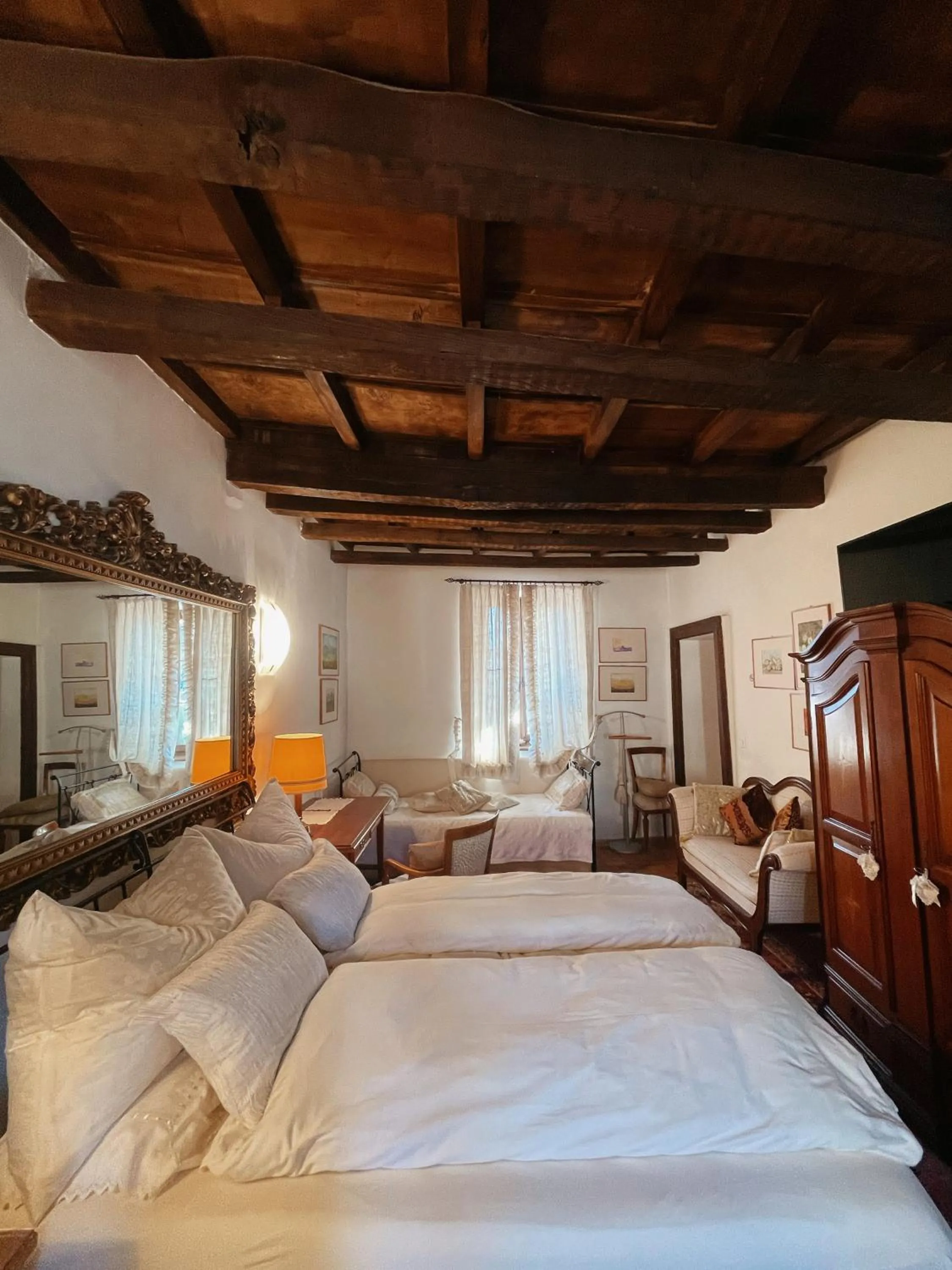 Bed in Grotto Flora B&B Chambres de charme