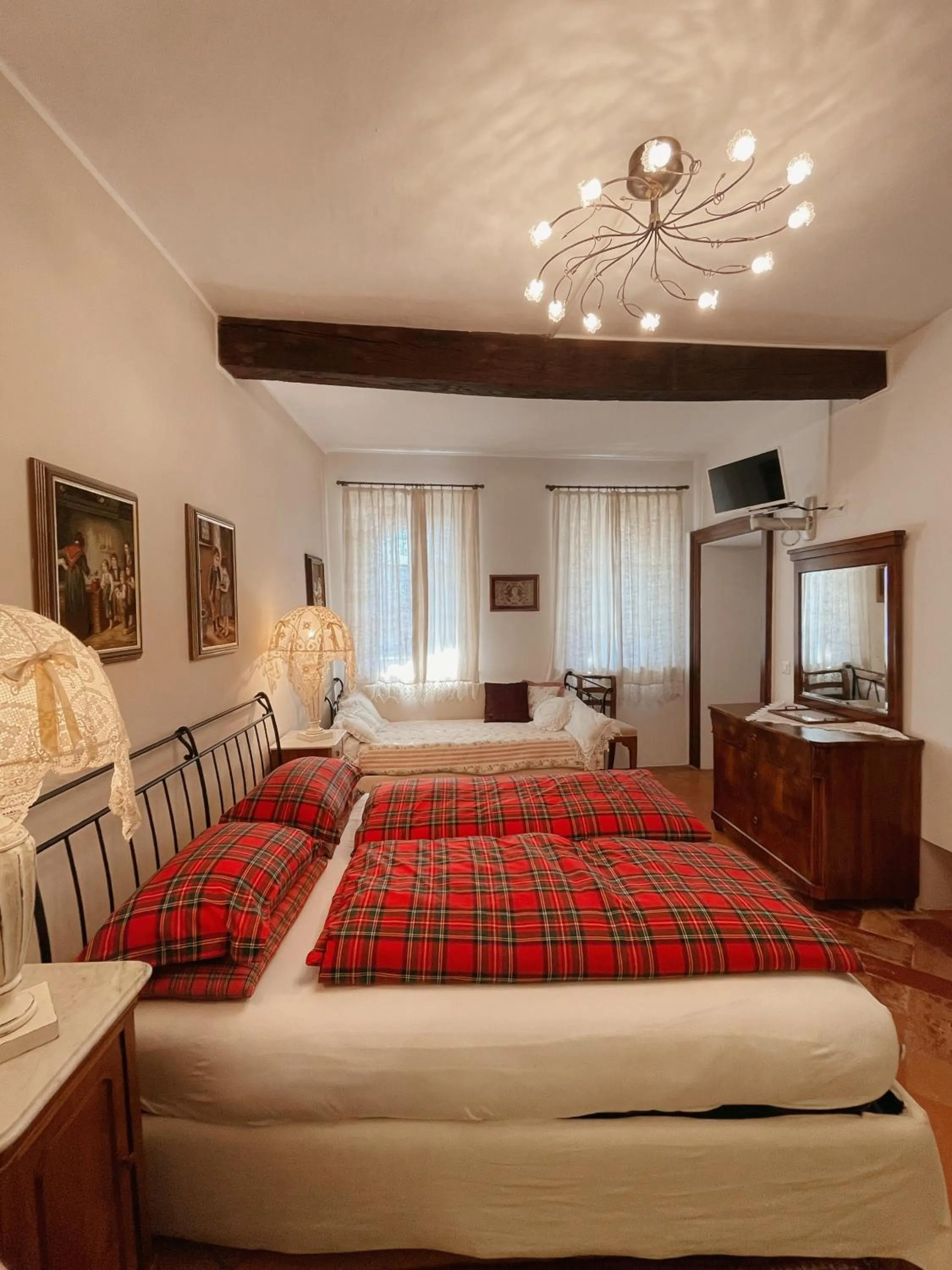 Bed in Grotto Flora B&B Chambres de charme