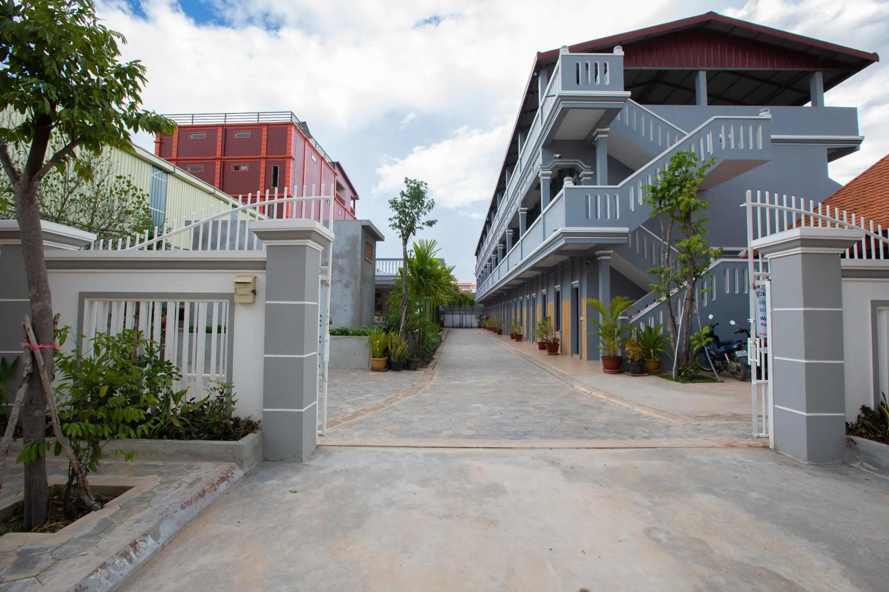 Property building in Botoum Hostel