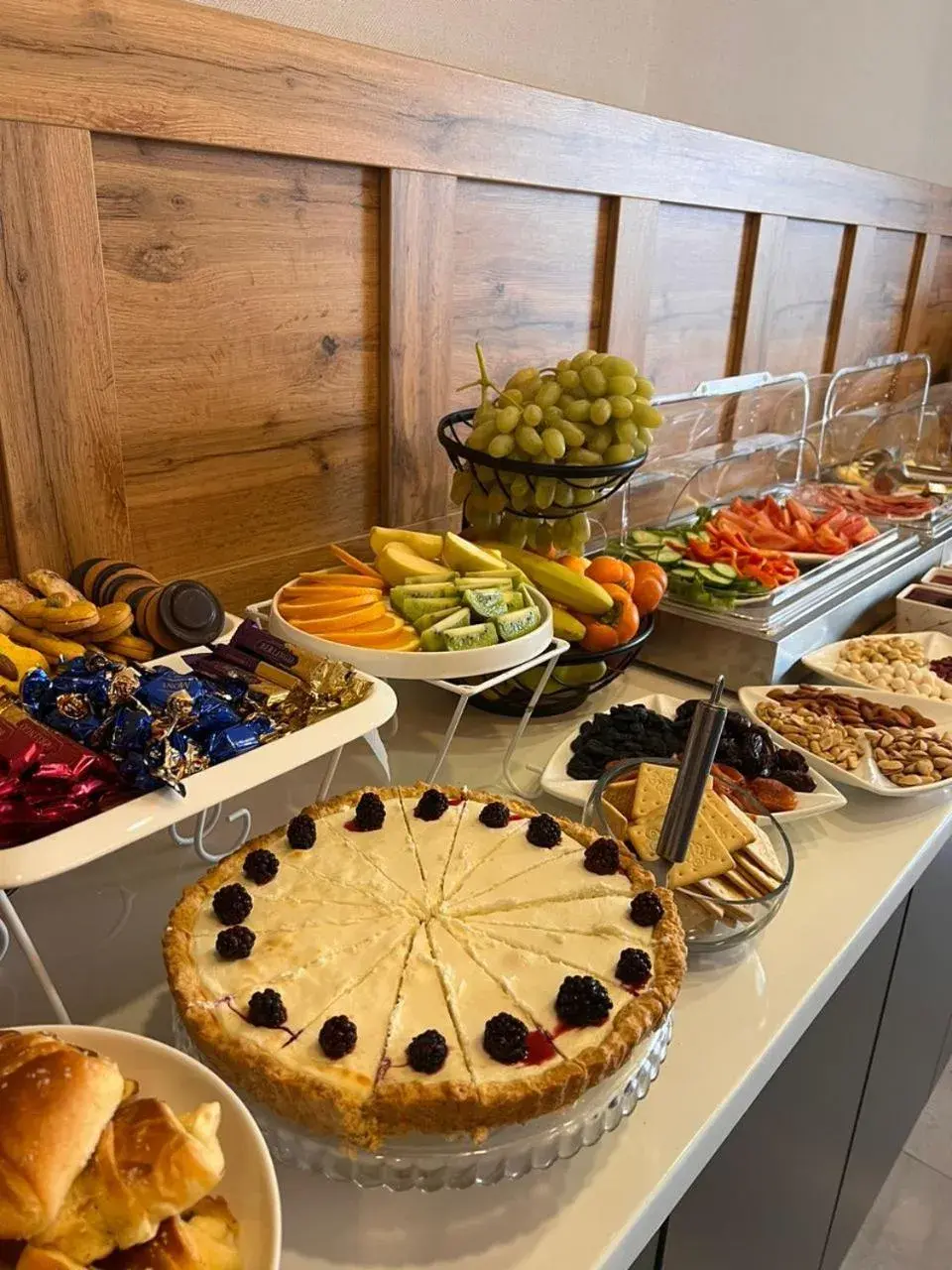 Buffet breakfast in Aurum hotel Buffet breakfast in Aurum hotel