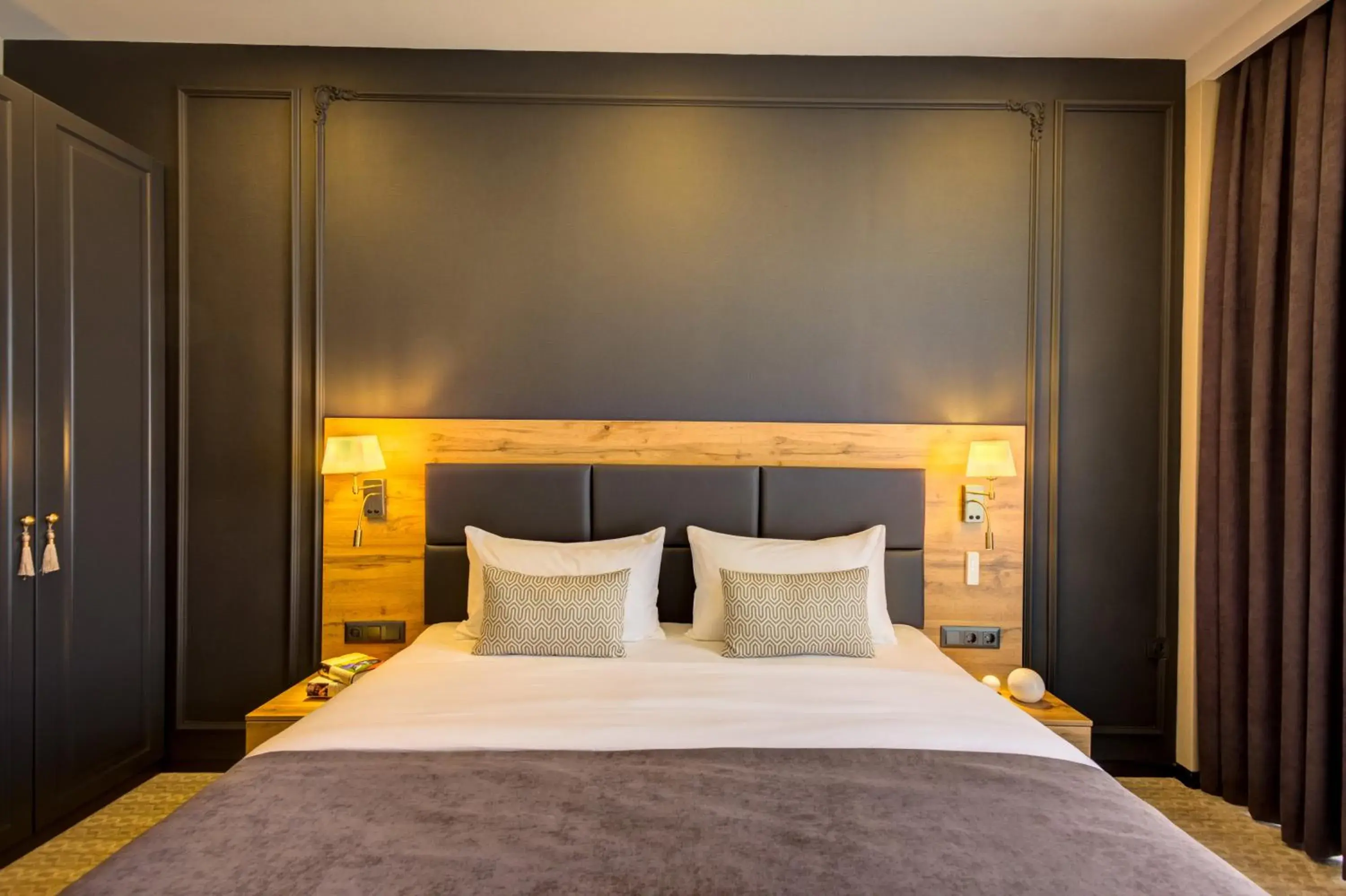 Bed in Aurum hotel Bed in Aurum hotel