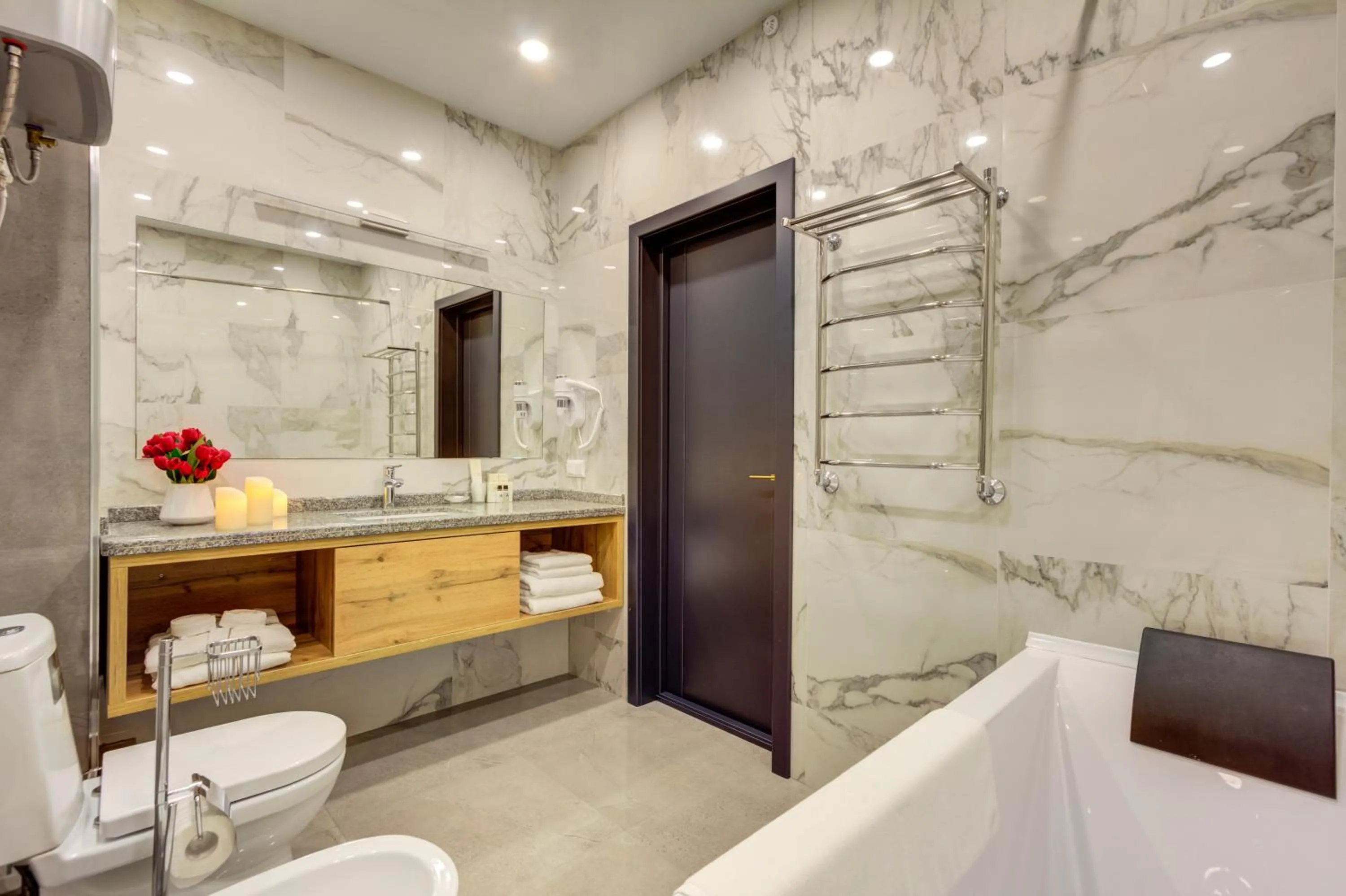 Bathroom in Aurum hotel