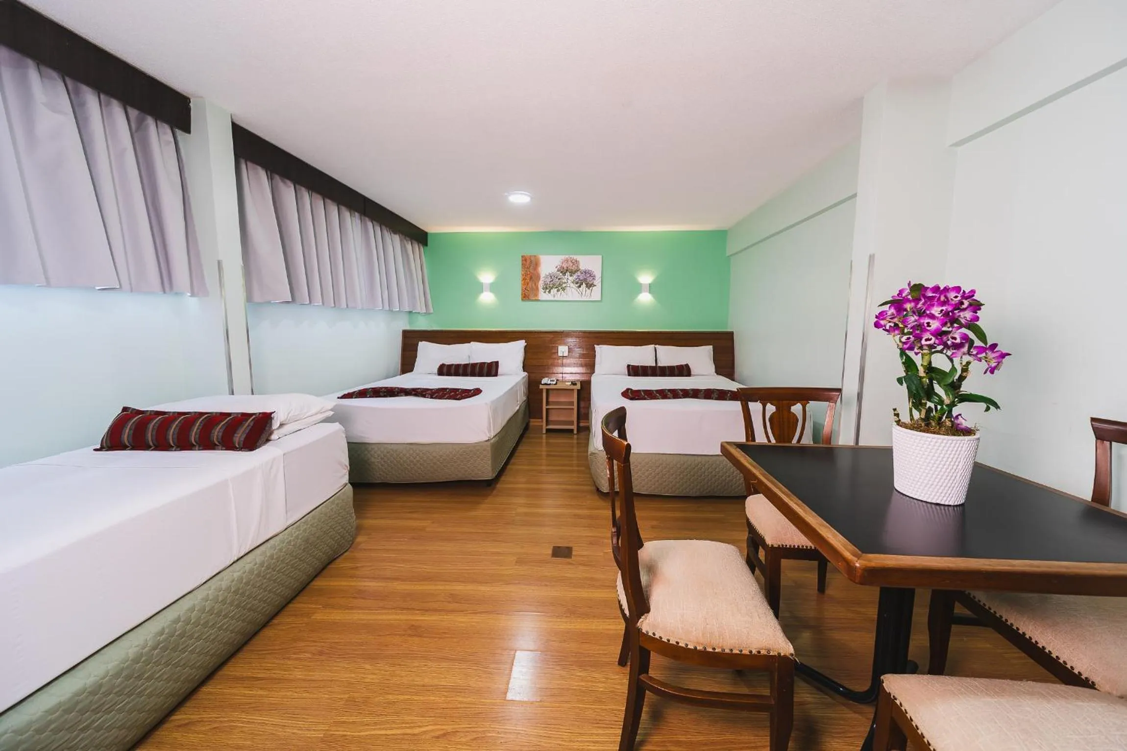 Bed in Hotel Nacional Inn Curitiba Estação Shopping