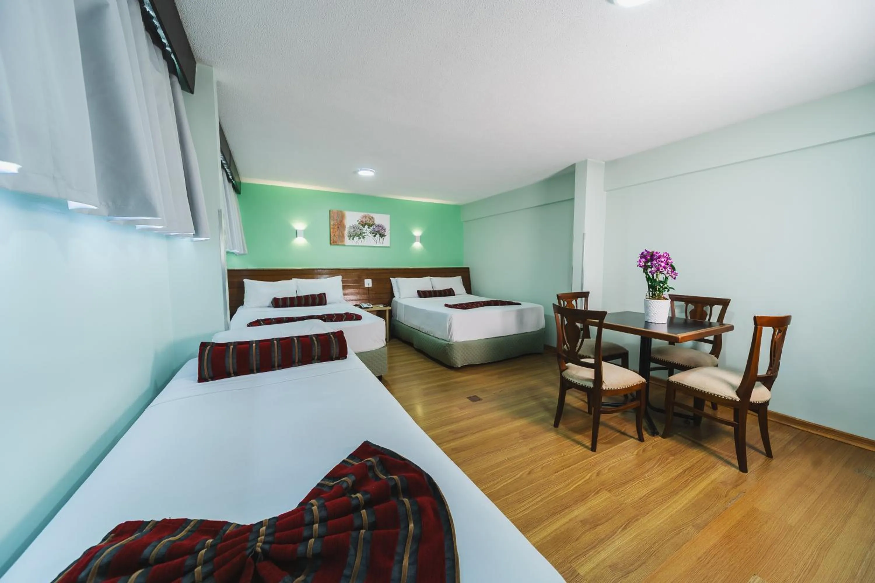 Bed in Hotel Nacional Inn Curitiba Estação Shopping