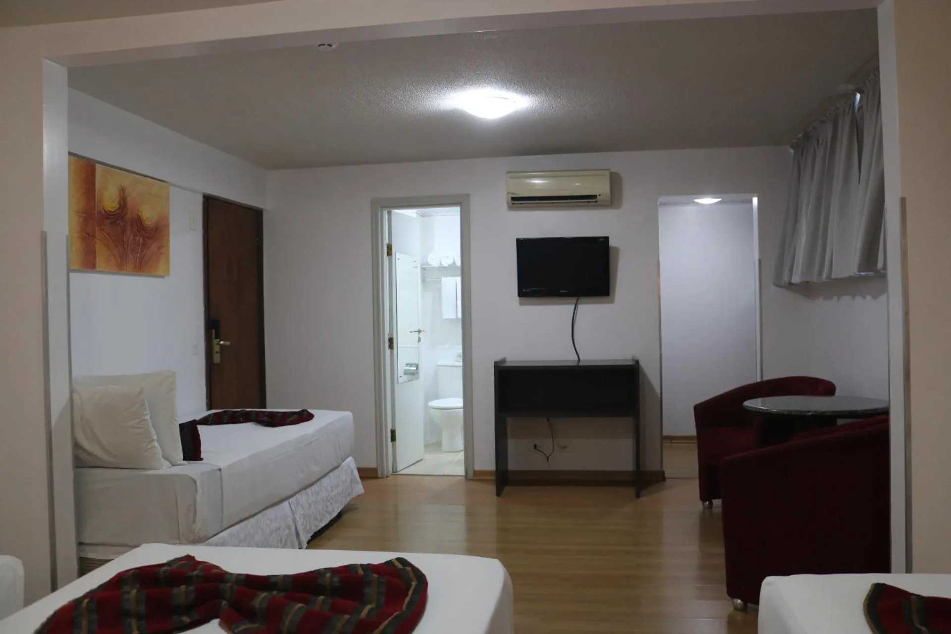 Bed in Hotel Nacional Inn Curitiba Estação Shopping