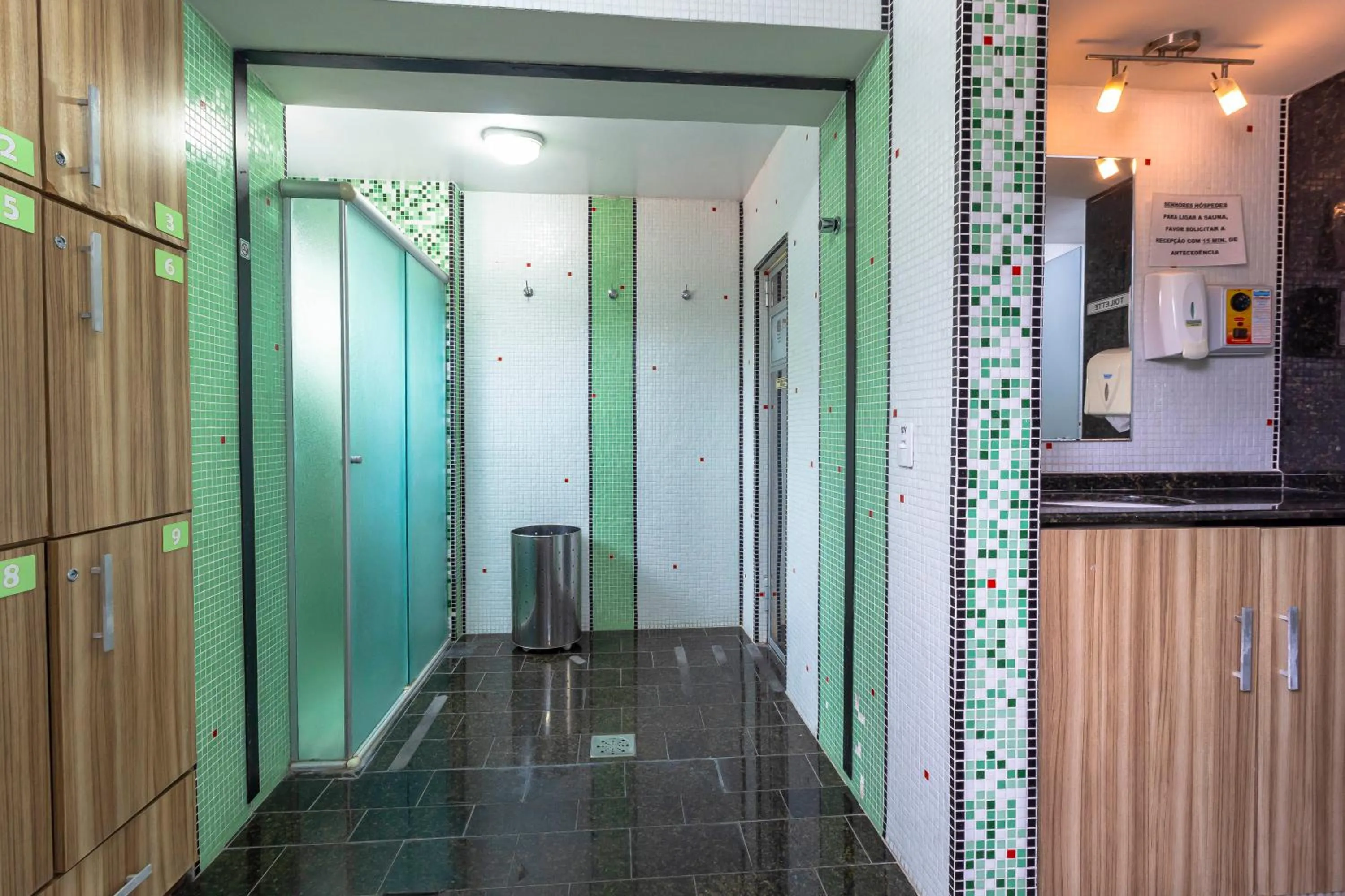 Sauna in Hotel Nacional Inn Curitiba Estação Shopping