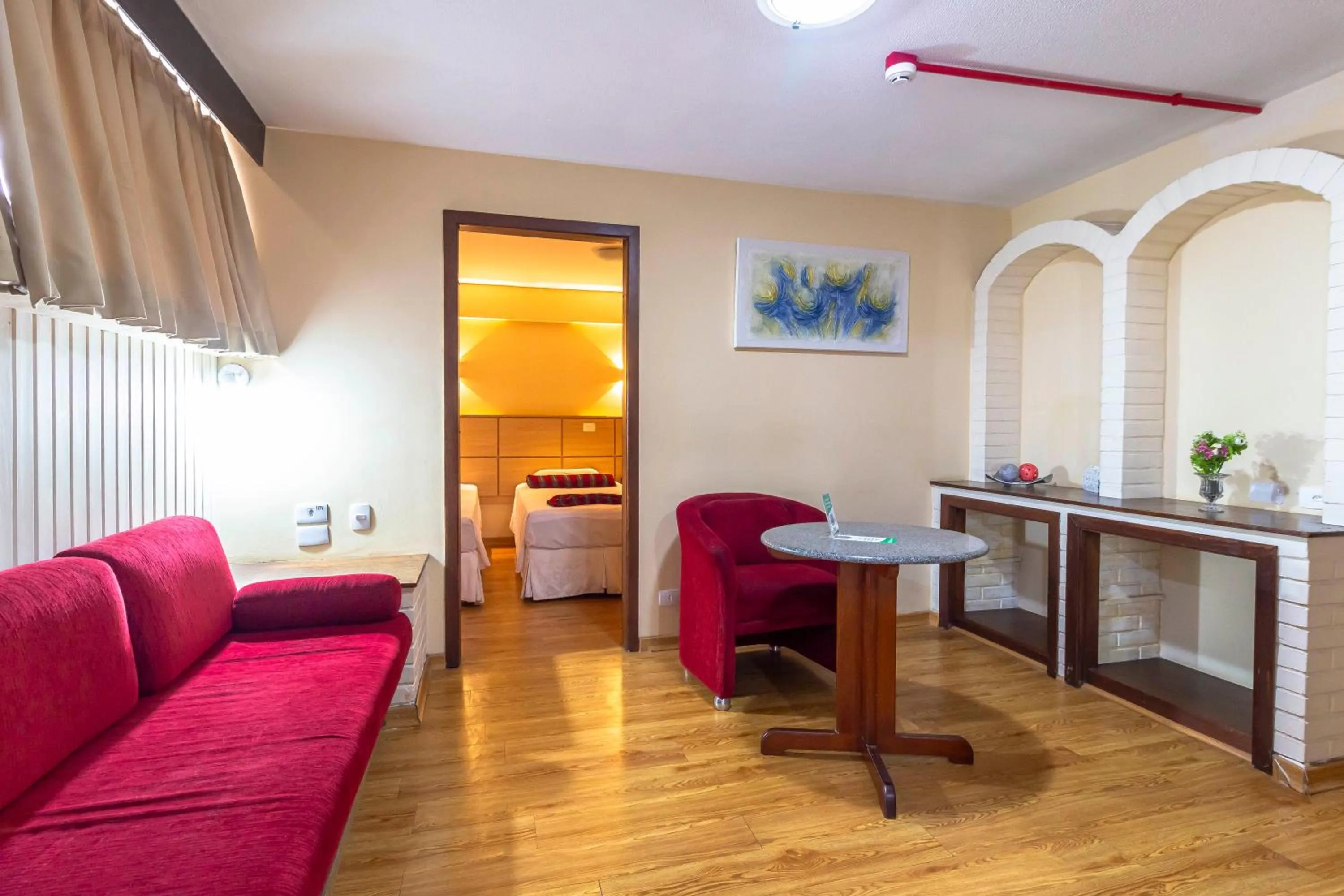 Bedroom in Hotel Nacional Inn Curitiba Estação Shopping