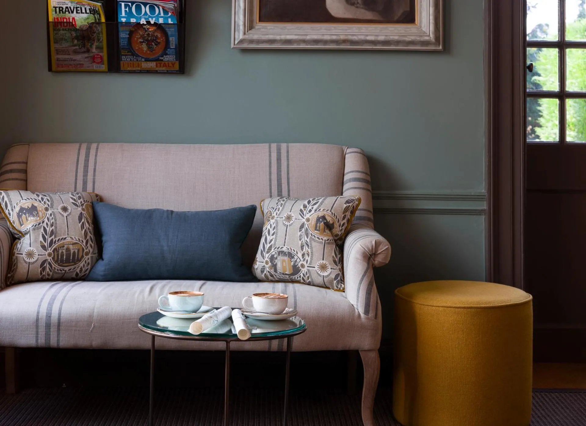 Seating area in The Painswick