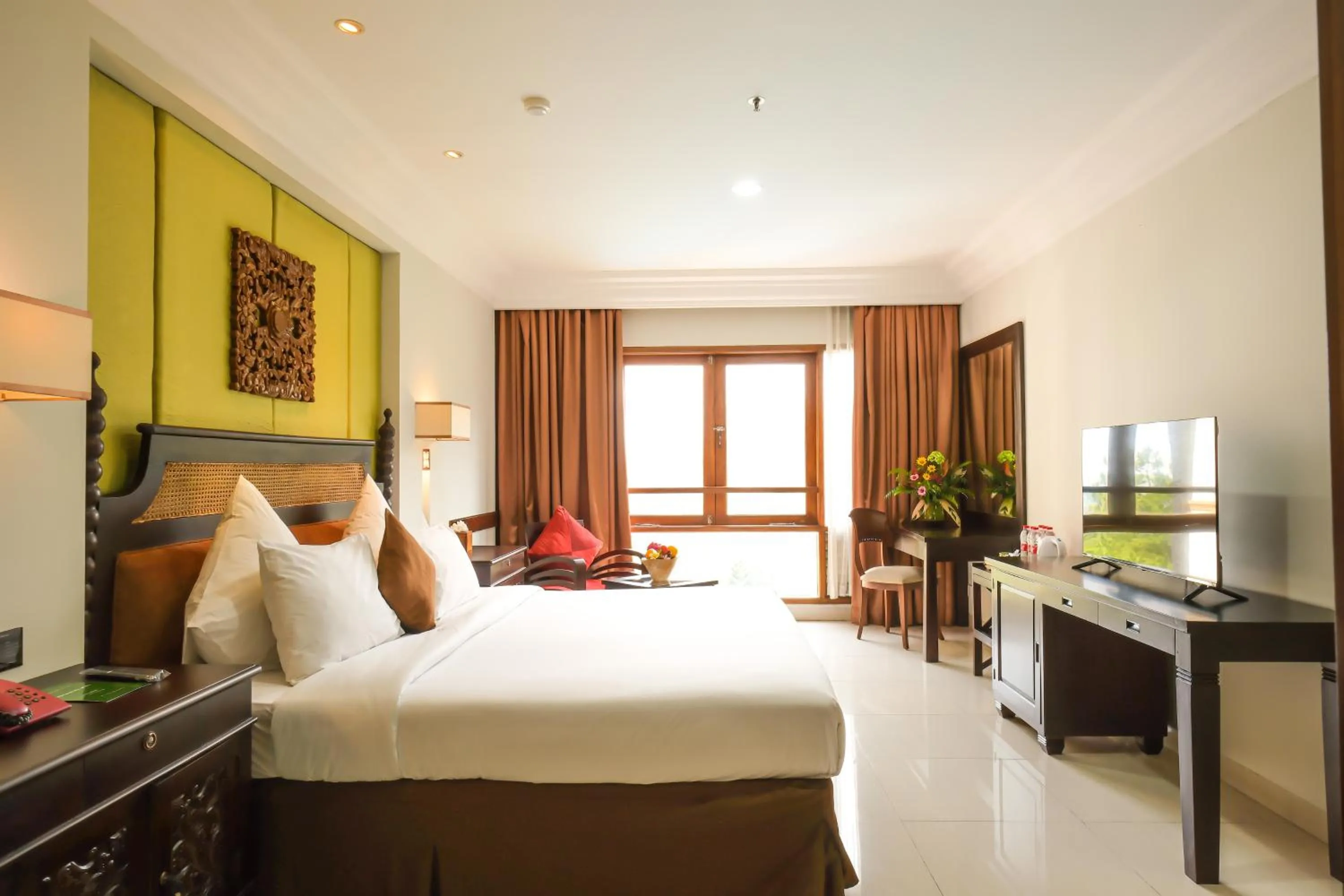 Bed in The Grand Hill Resort-Hotel