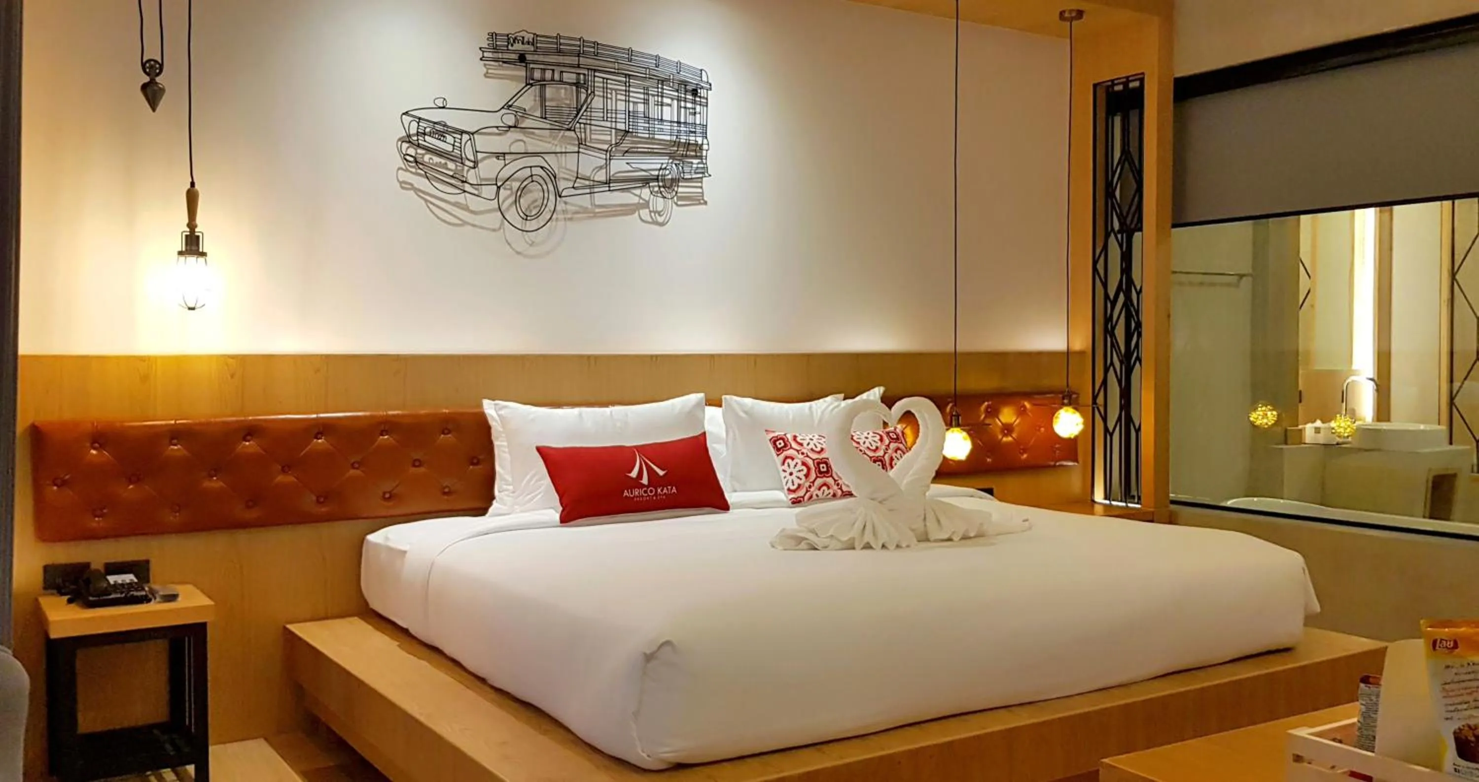 Bed in Aurico Kata Resort & Spa - SHA Extra Plus