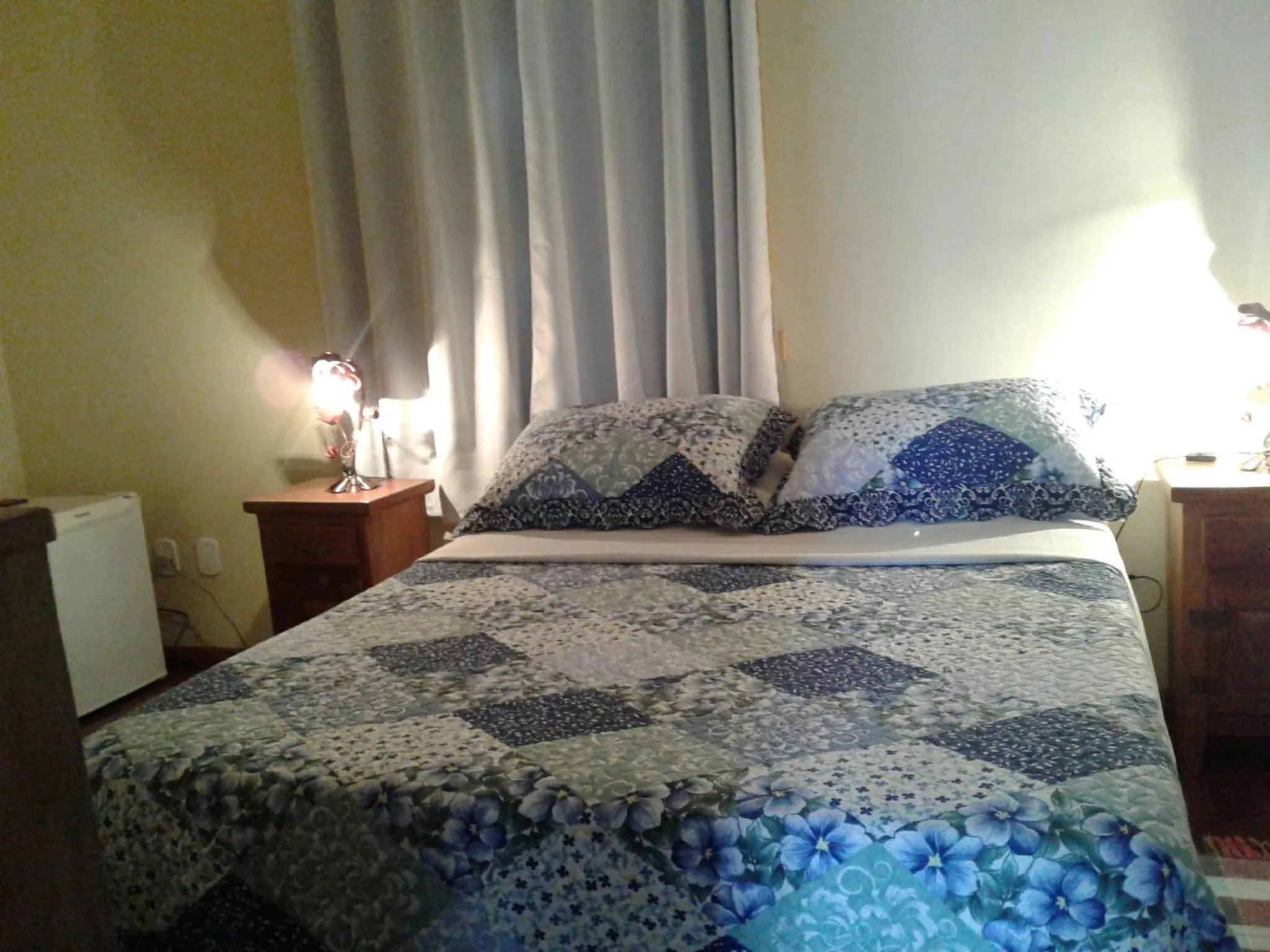 Bed in Pousada As Relíquias de Minas