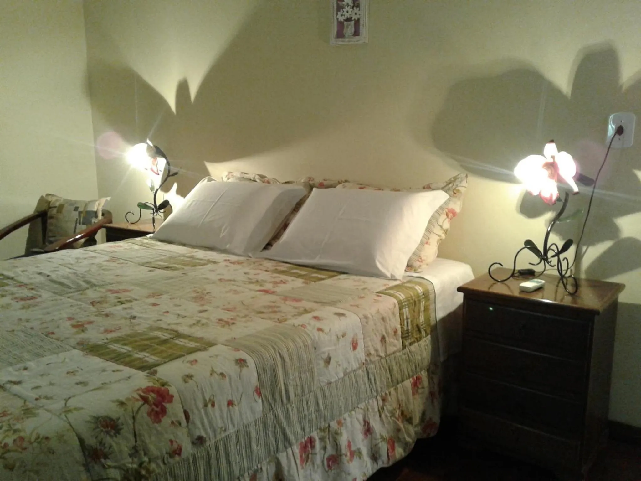 Bed in Pousada As Relíquias de Minas
