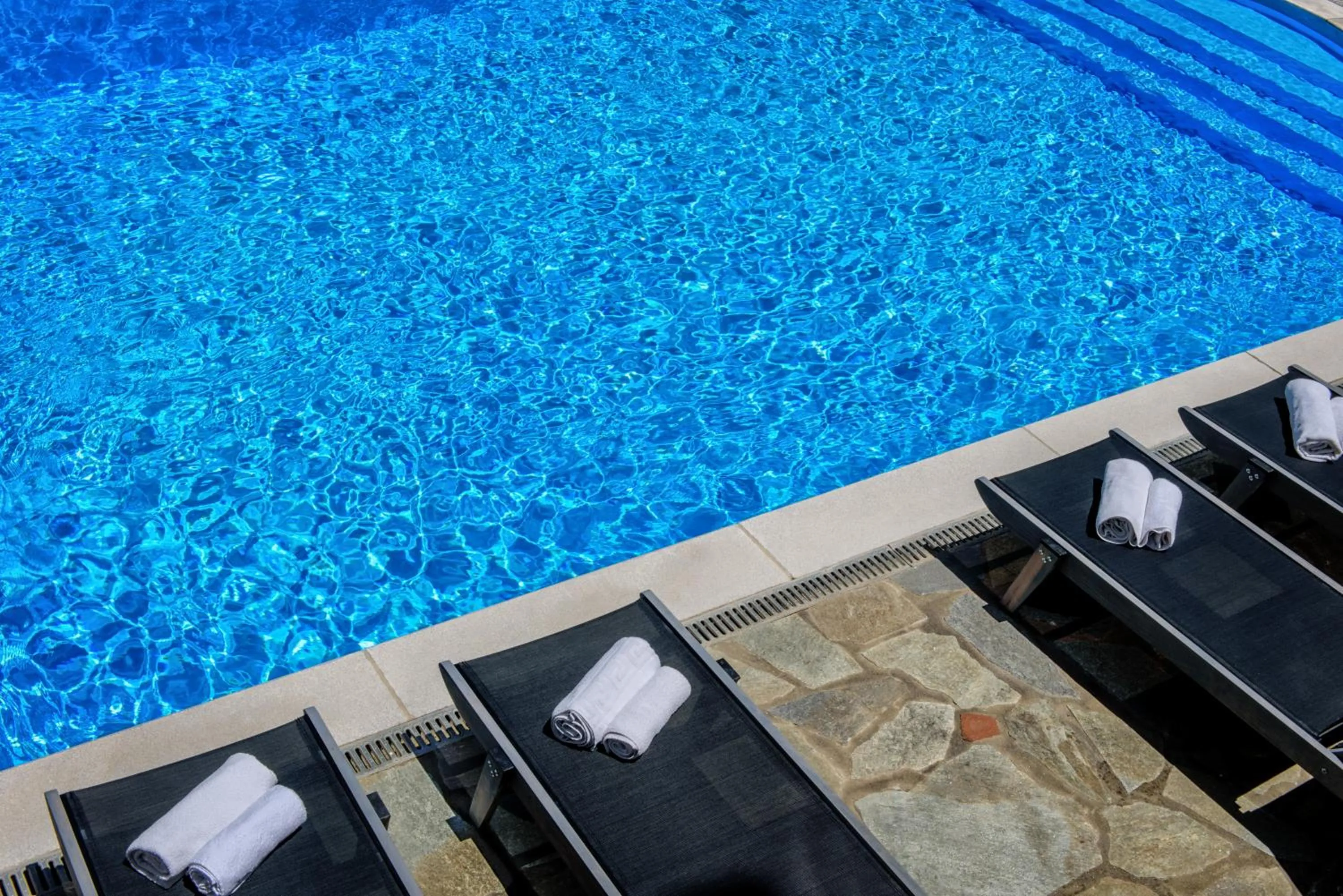 Swimming pool in Leandros Hotel