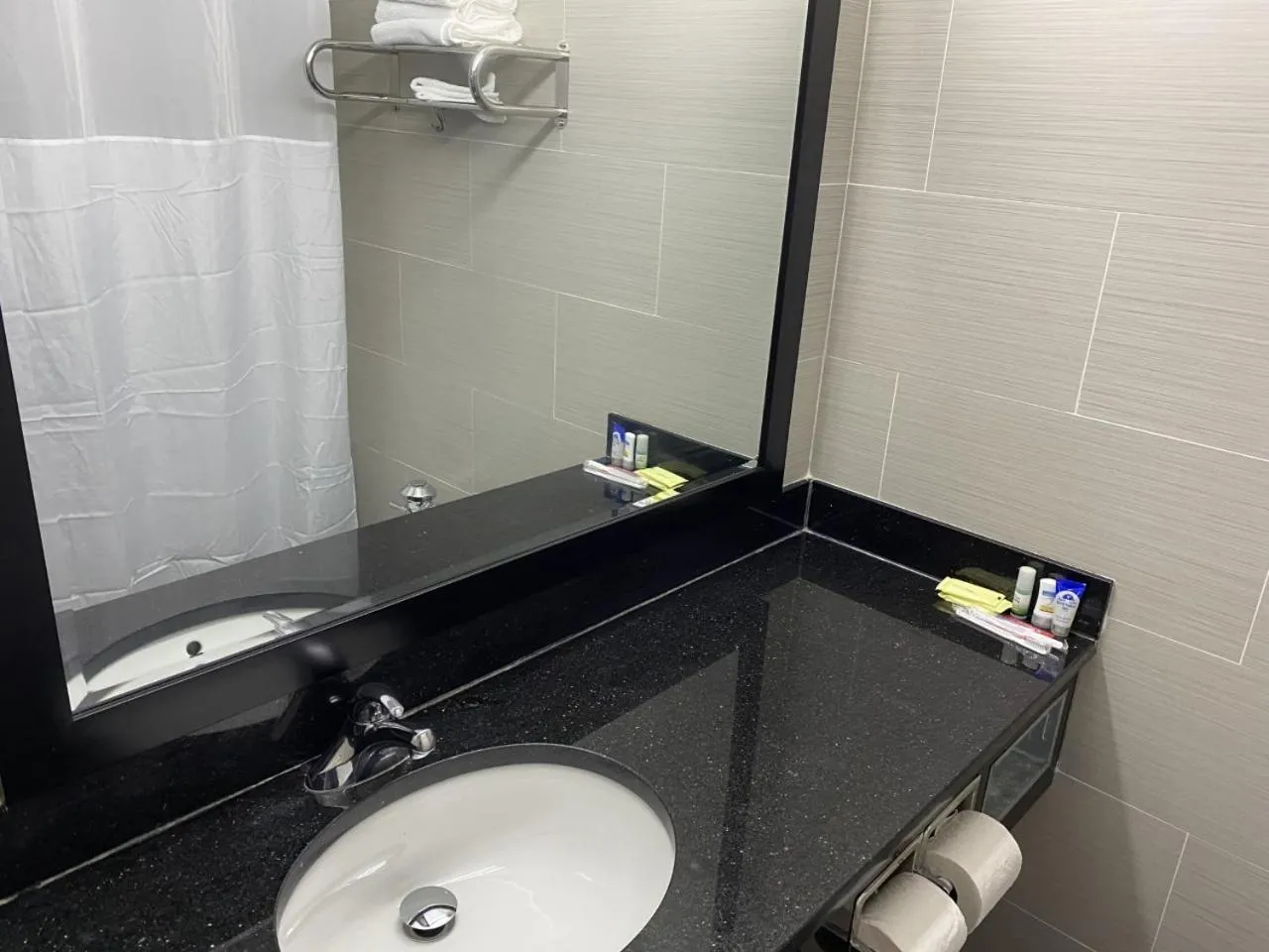 Bathroom in Galaxy Motel