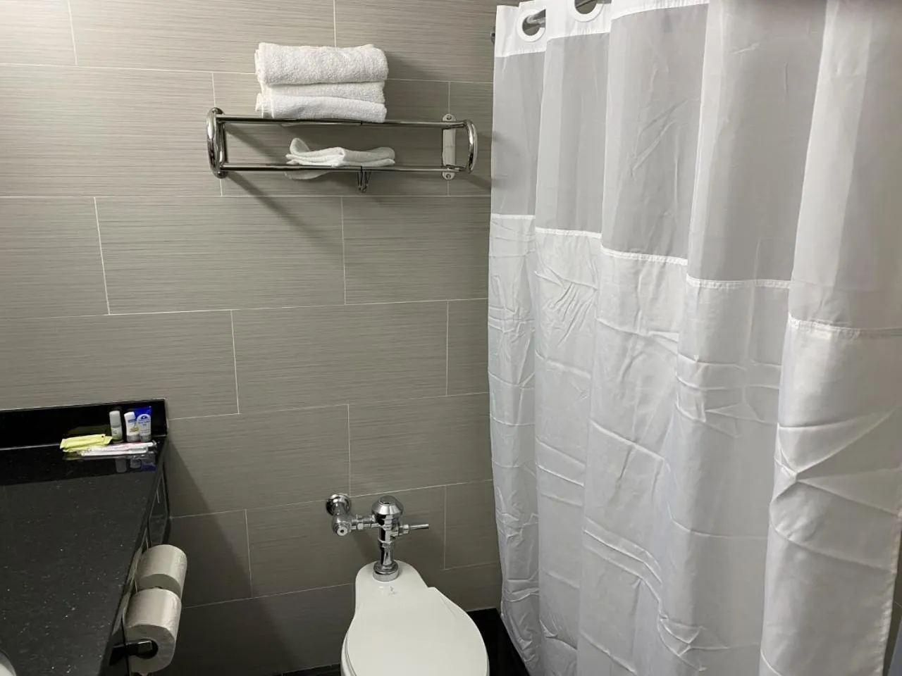 Shower, Bathroom in Galaxy Motel