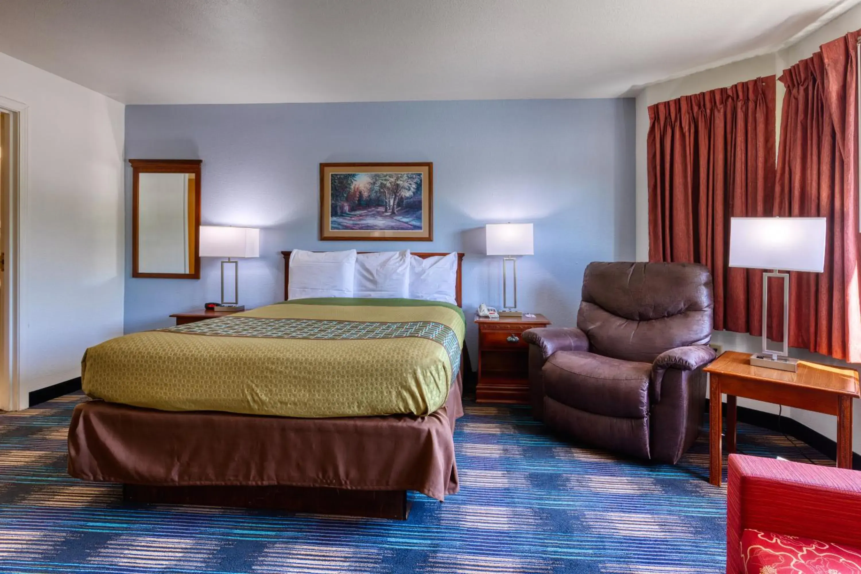 Bed in All Towne Suites Bed in All Towne Suites