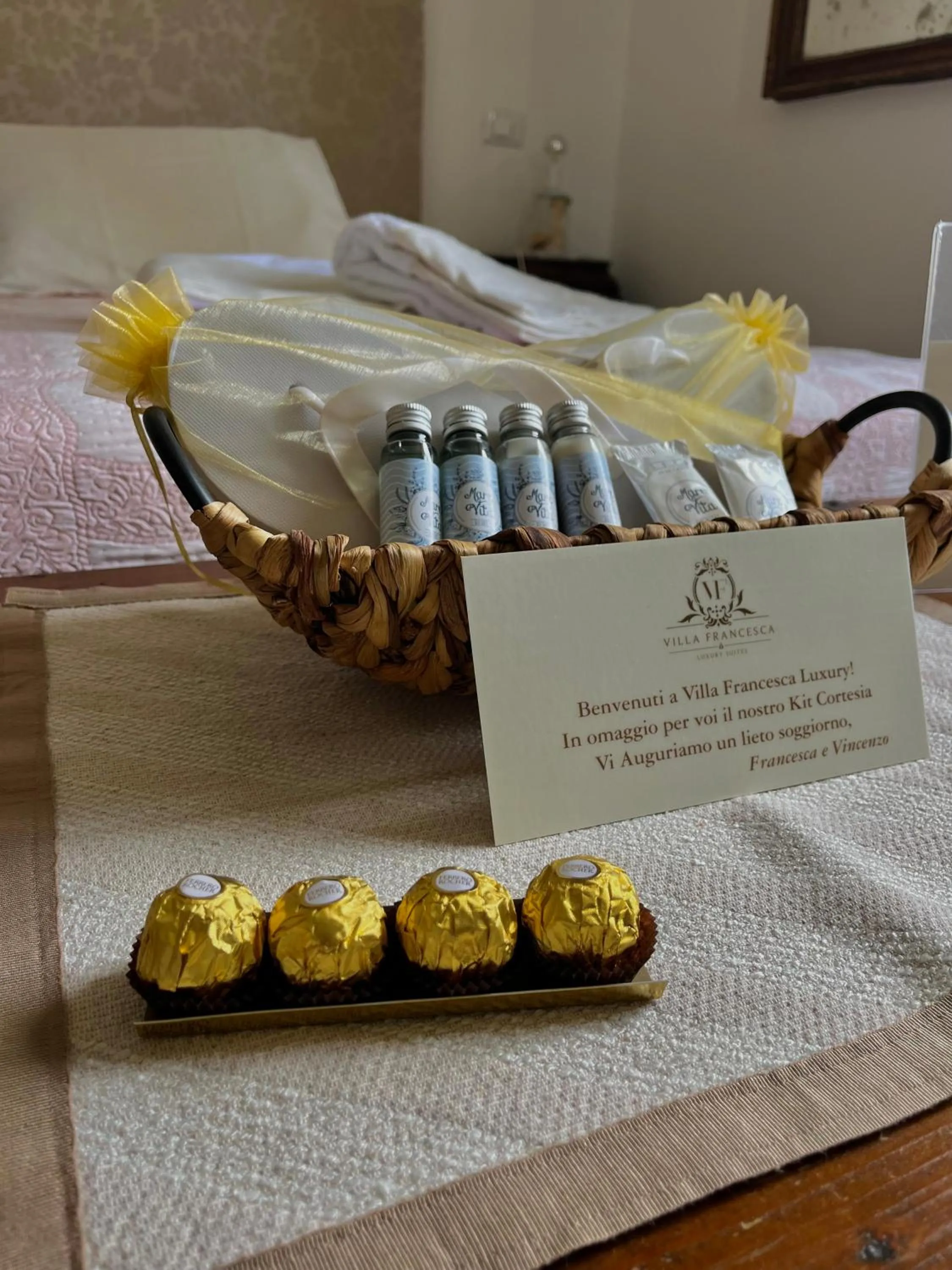 Bedroom in Villa Francesca Luxury