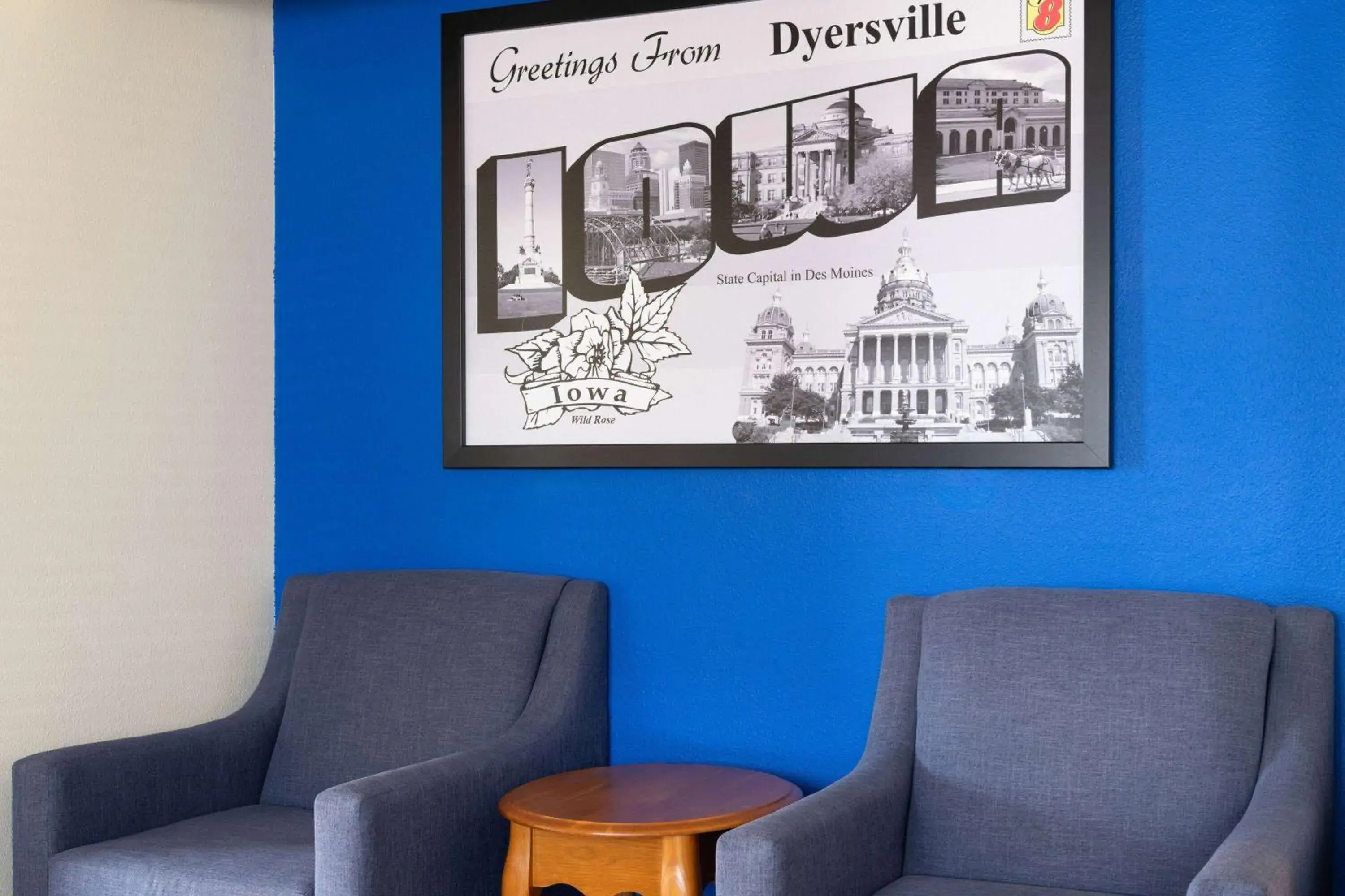 Lobby or reception in Super 8 by Wyndham Dyersville Lobby or reception in Super 8 by Wyndham Dyersville