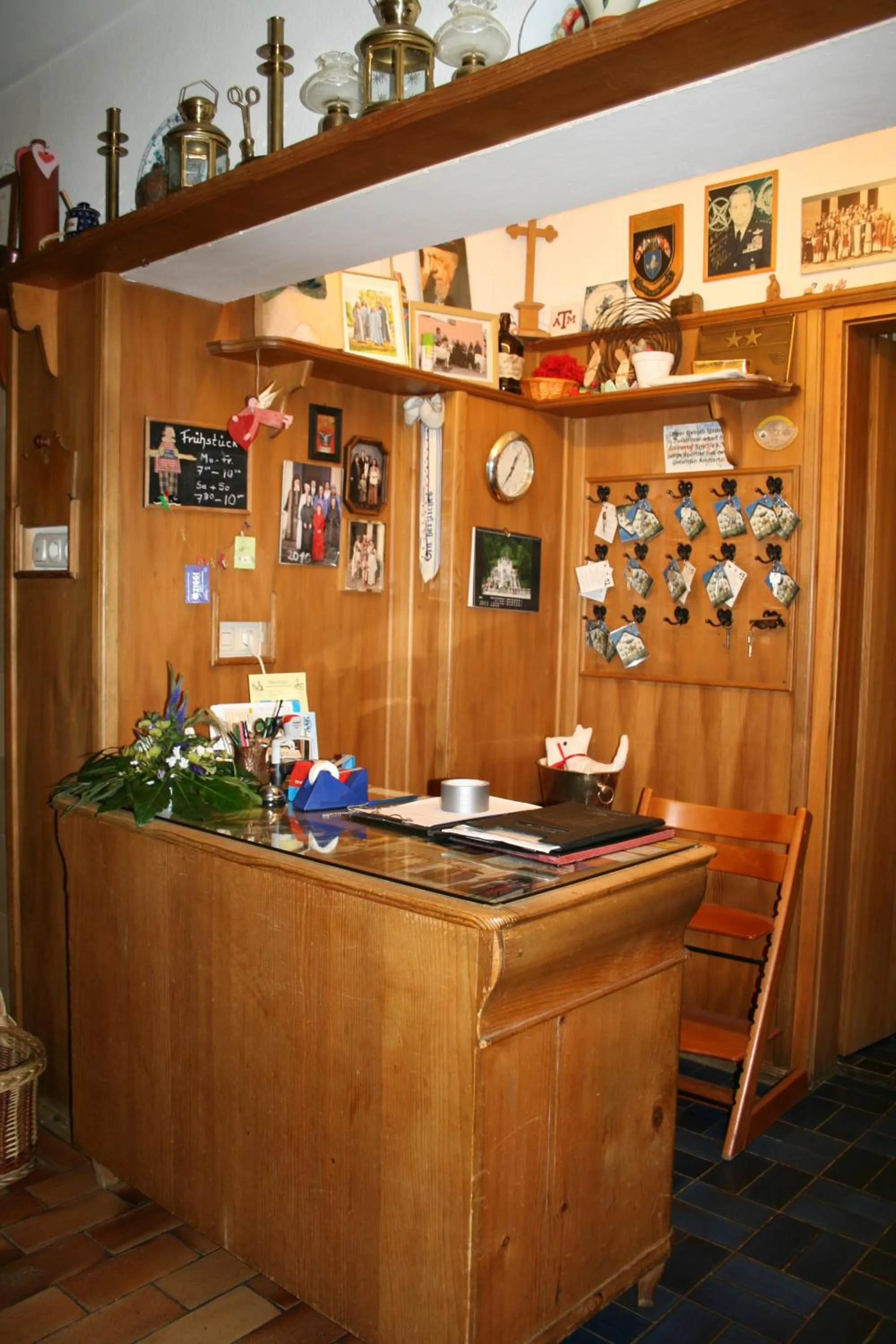 Lobby or reception in Hotel-Gasthof Rose