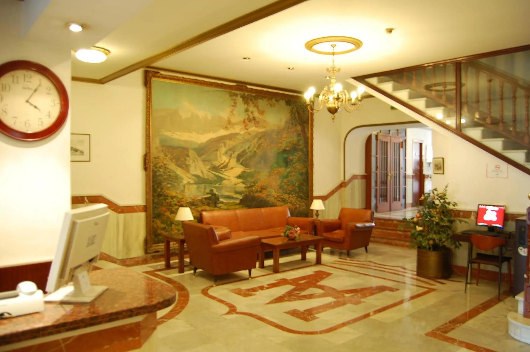 Lobby or reception in Hotel Marina Victoria