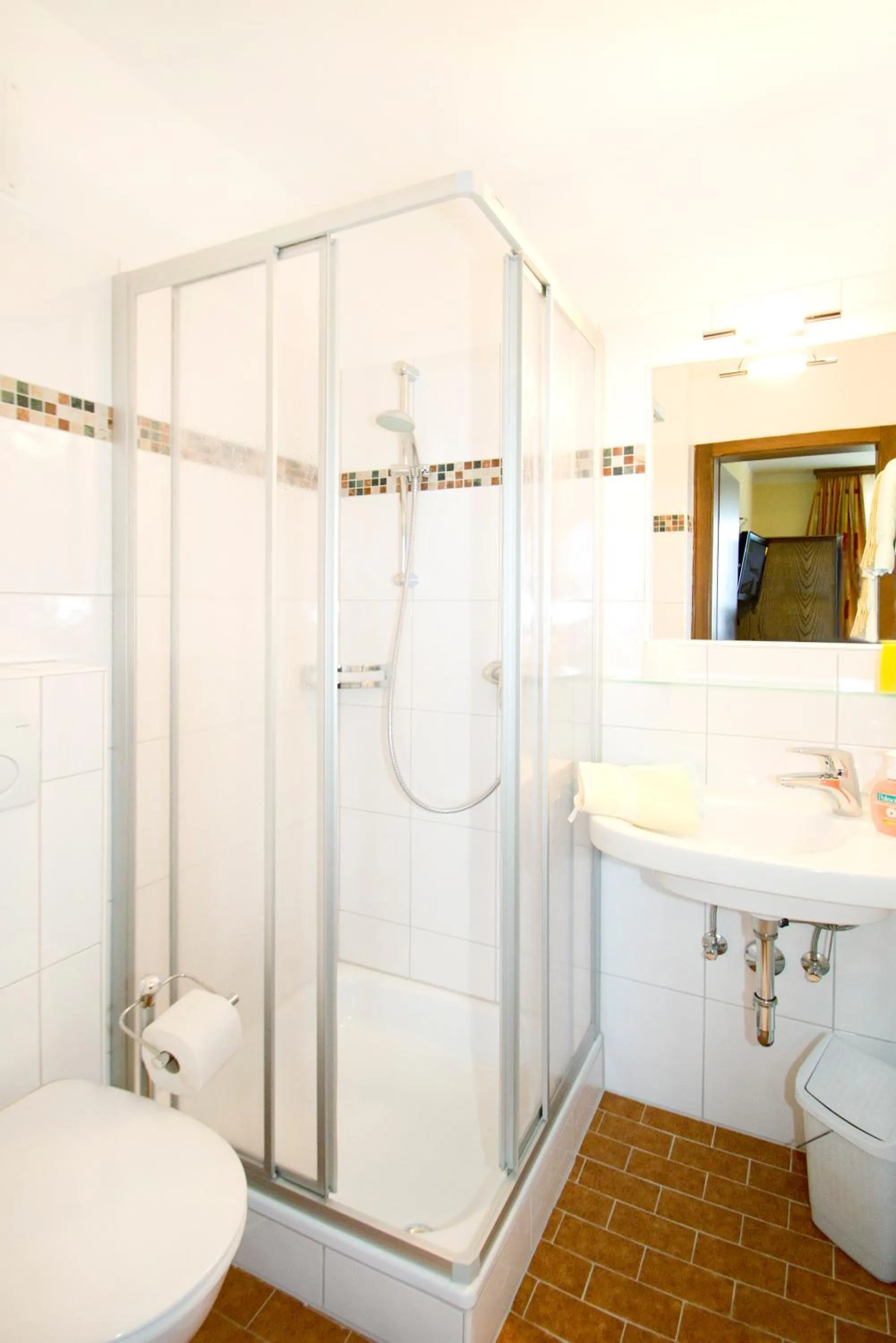 Bathroom in Hotel Garni Hochwurzen