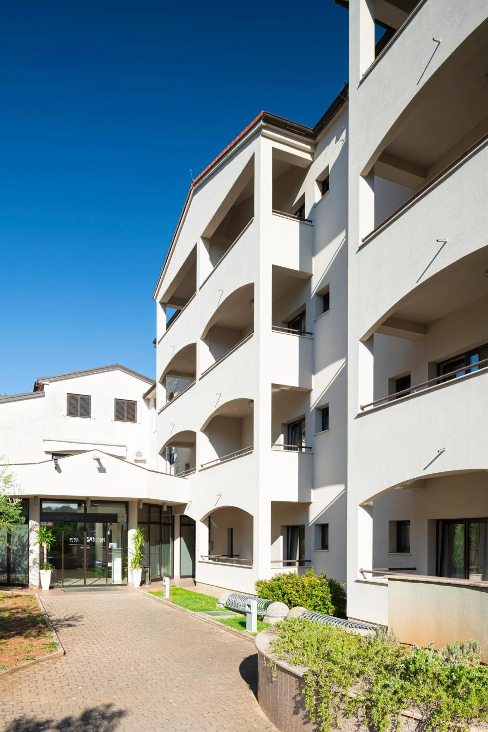 Property building in Hotel Flores