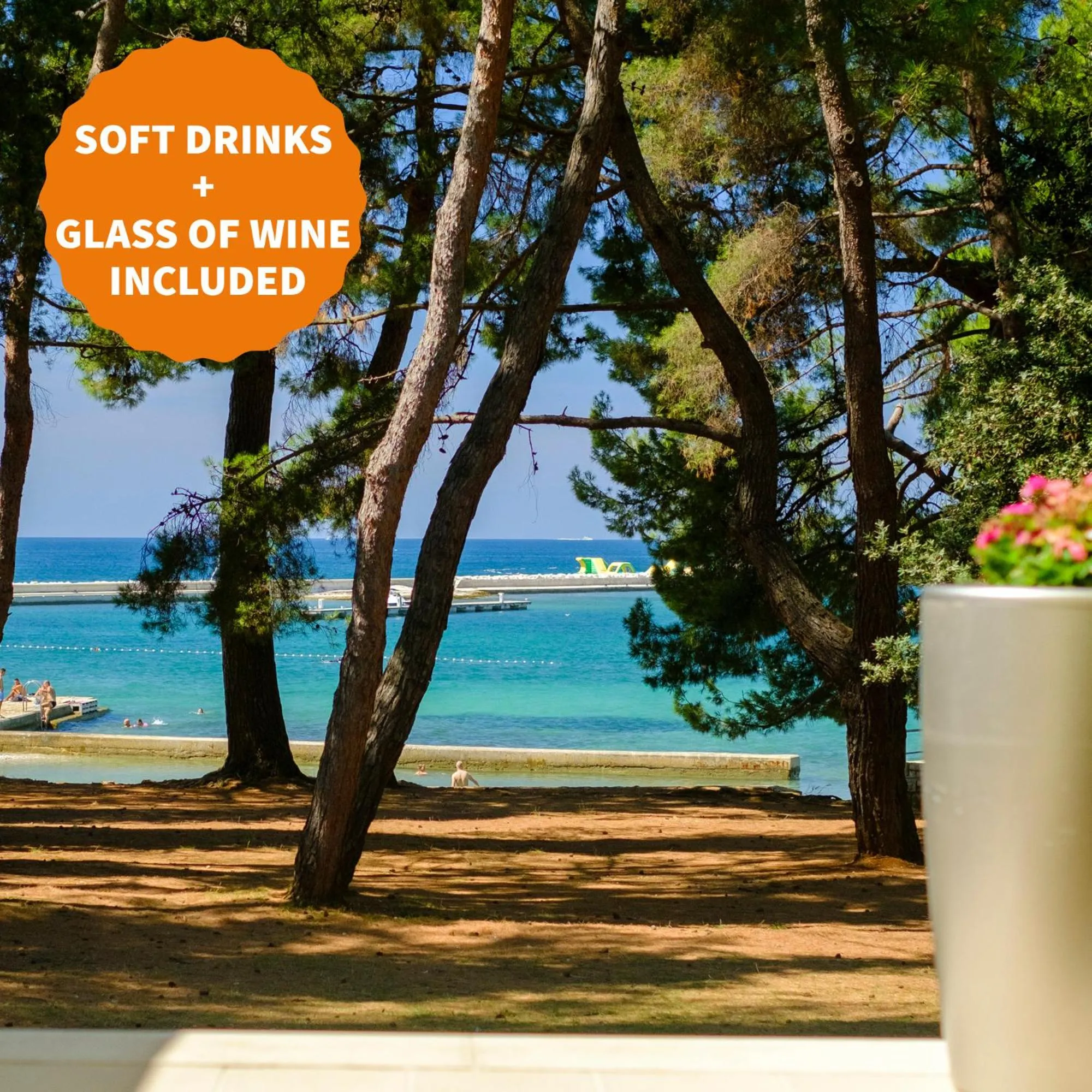 Natural landscape in Hotel Flores