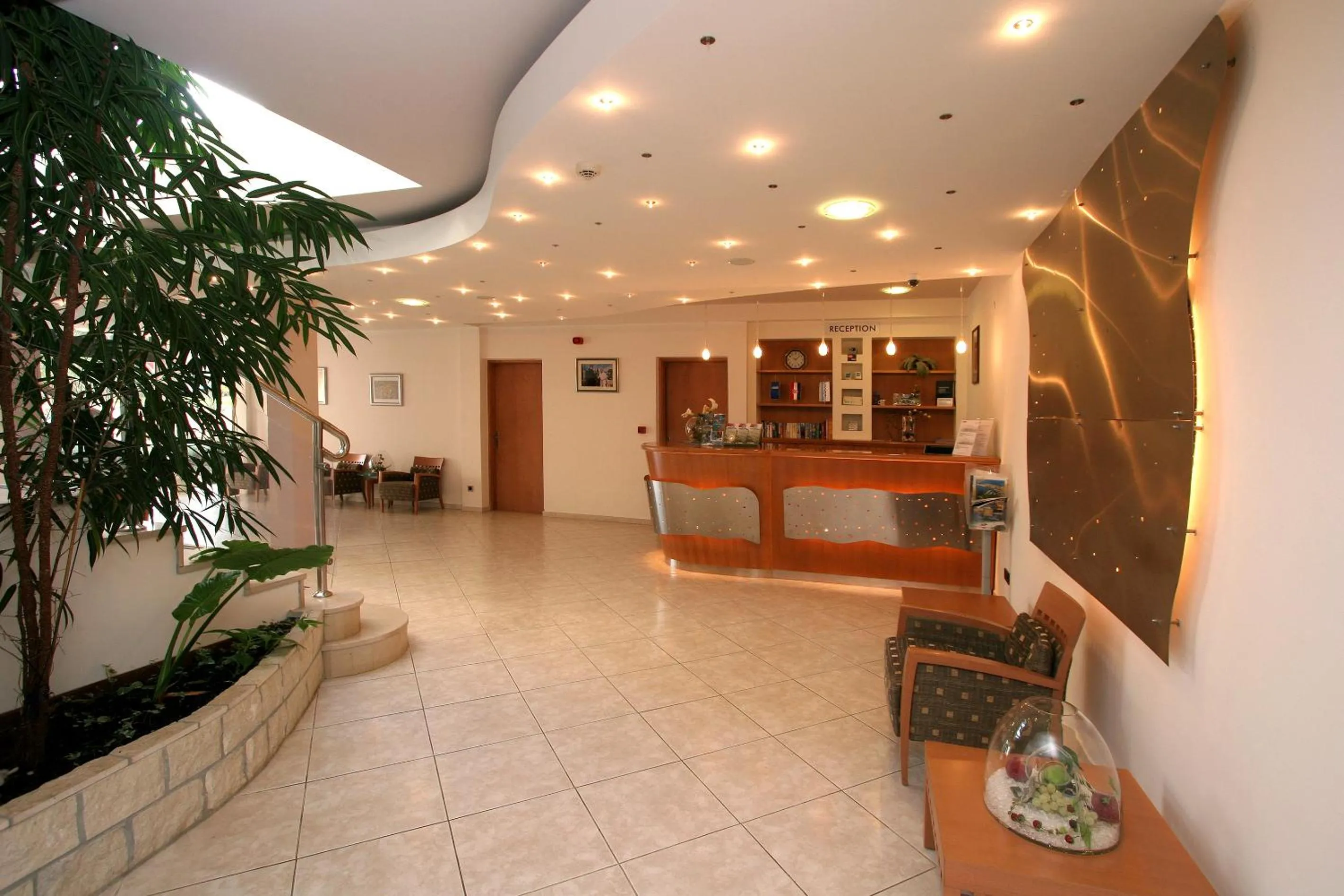 Lobby or reception in Hotel Flores