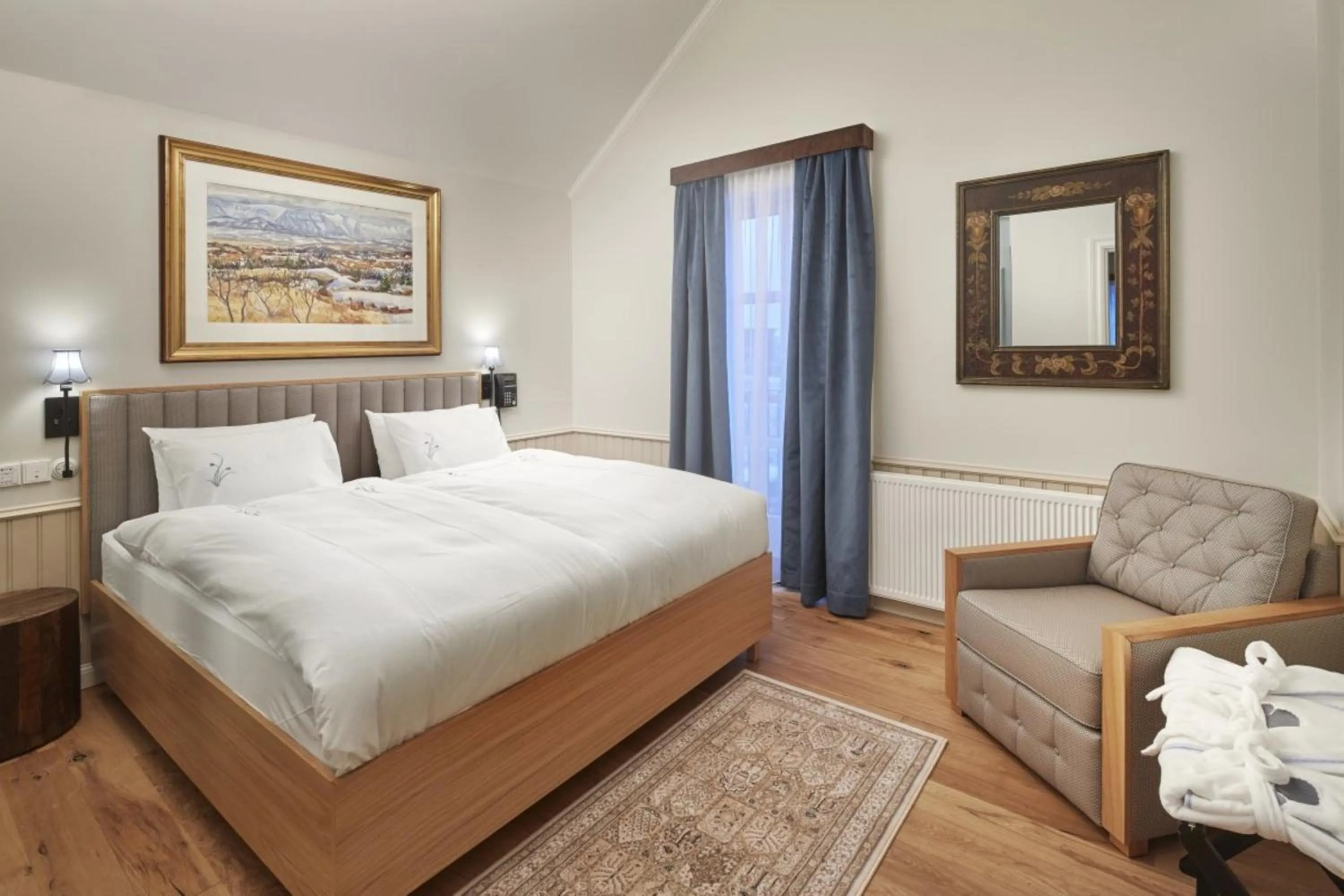 Bedroom, Bed in Reykjavik Marina - Berjaya Iceland Hotels