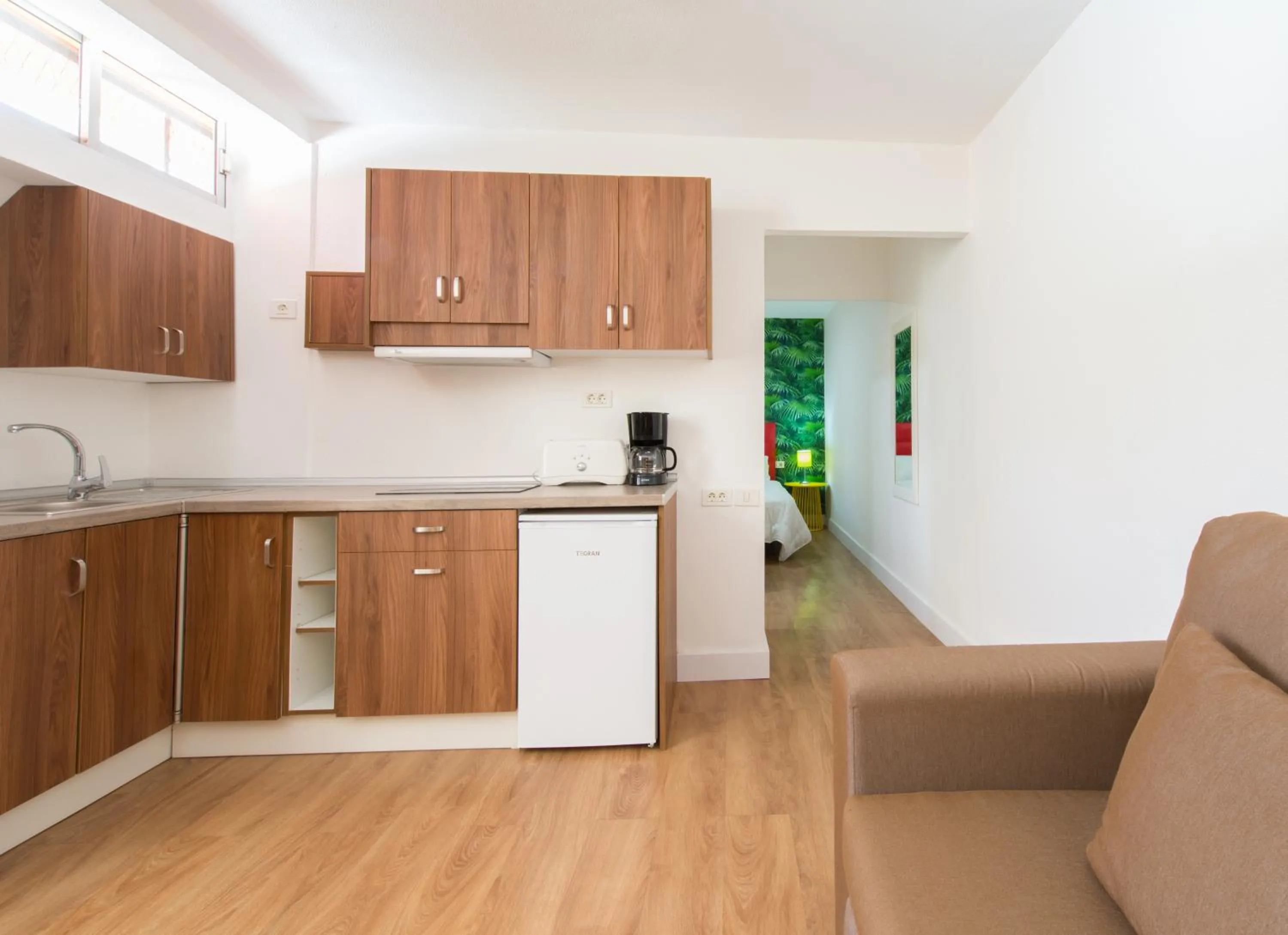 Kitchen or kitchenette in Bungalows Artemisa Gay Men Only